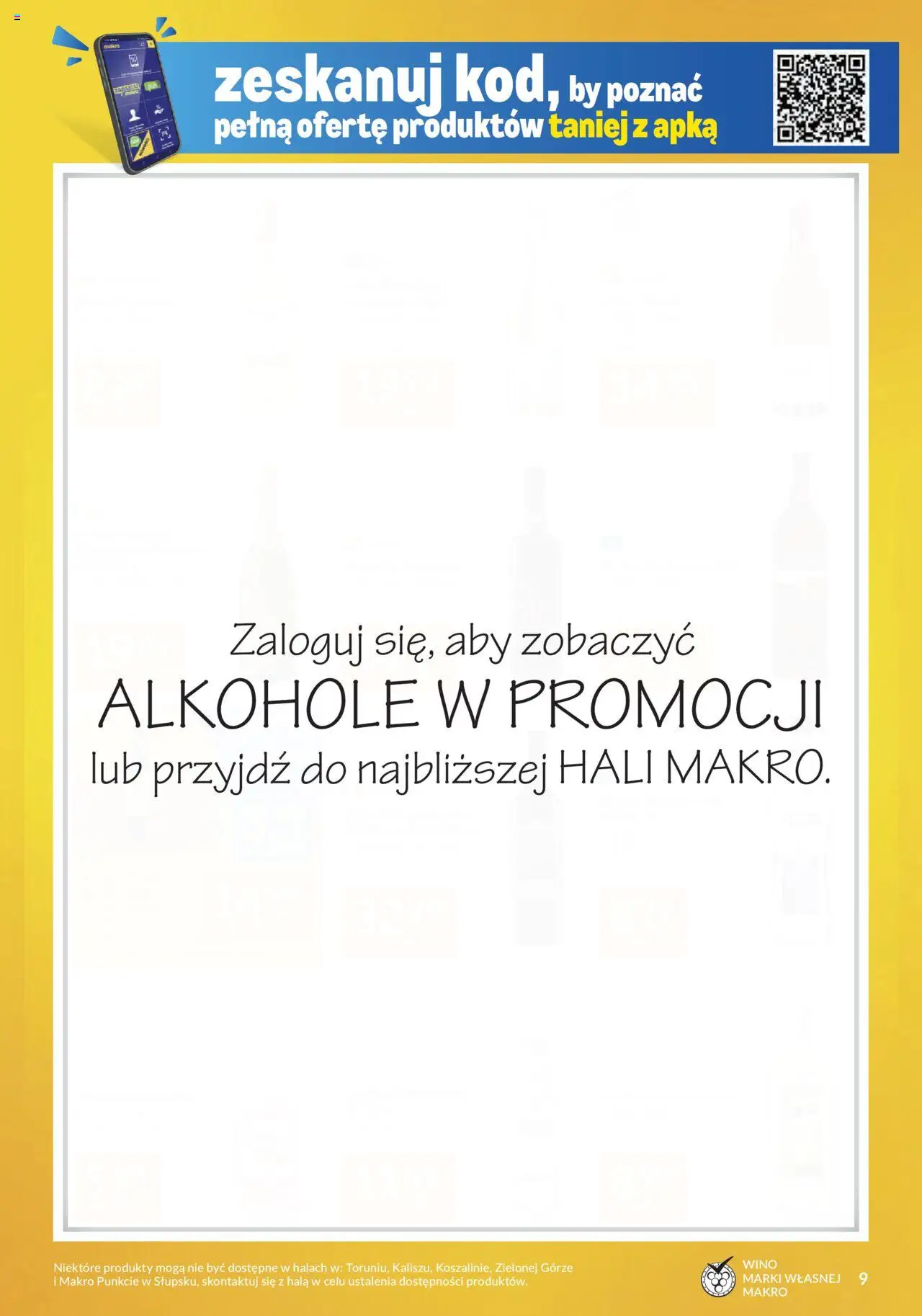 Makro Gazetka - Mega oferty dla Twojego Sklepu od 05.08.2025 | Strona: 9 | Produkty: Primitivo Di Manduria, Wino Kadarka, Wino, Wódka