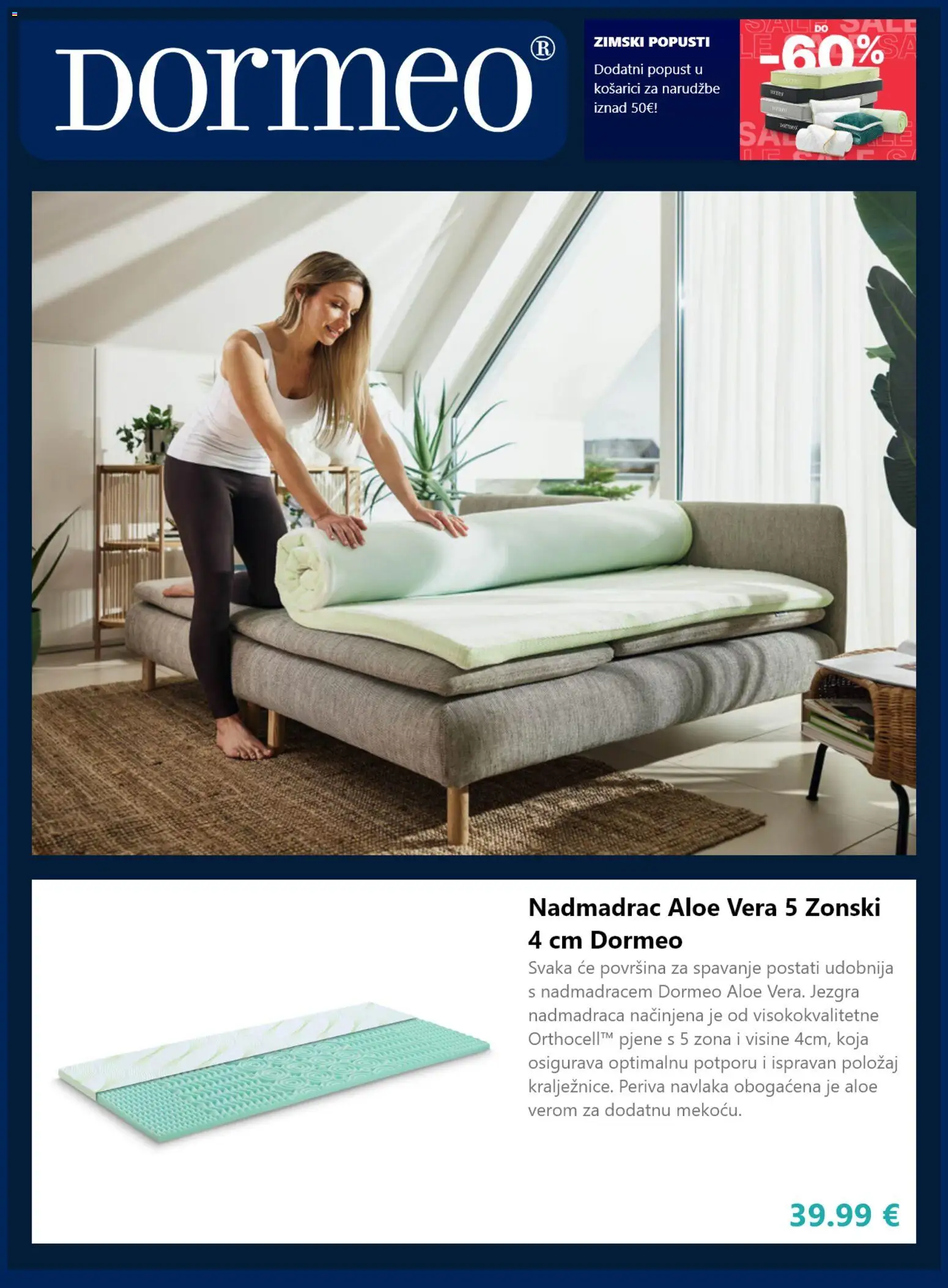 Dormeo Home katalog | vrijedi od 12.01.2026 | Stranica: 4 | Proizvodi: Nadmadrac