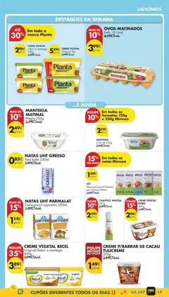 Pré-visualização CREME VEGETAL, Sabor a manteiga 400g válido de 03.02.2026 | Página: 19