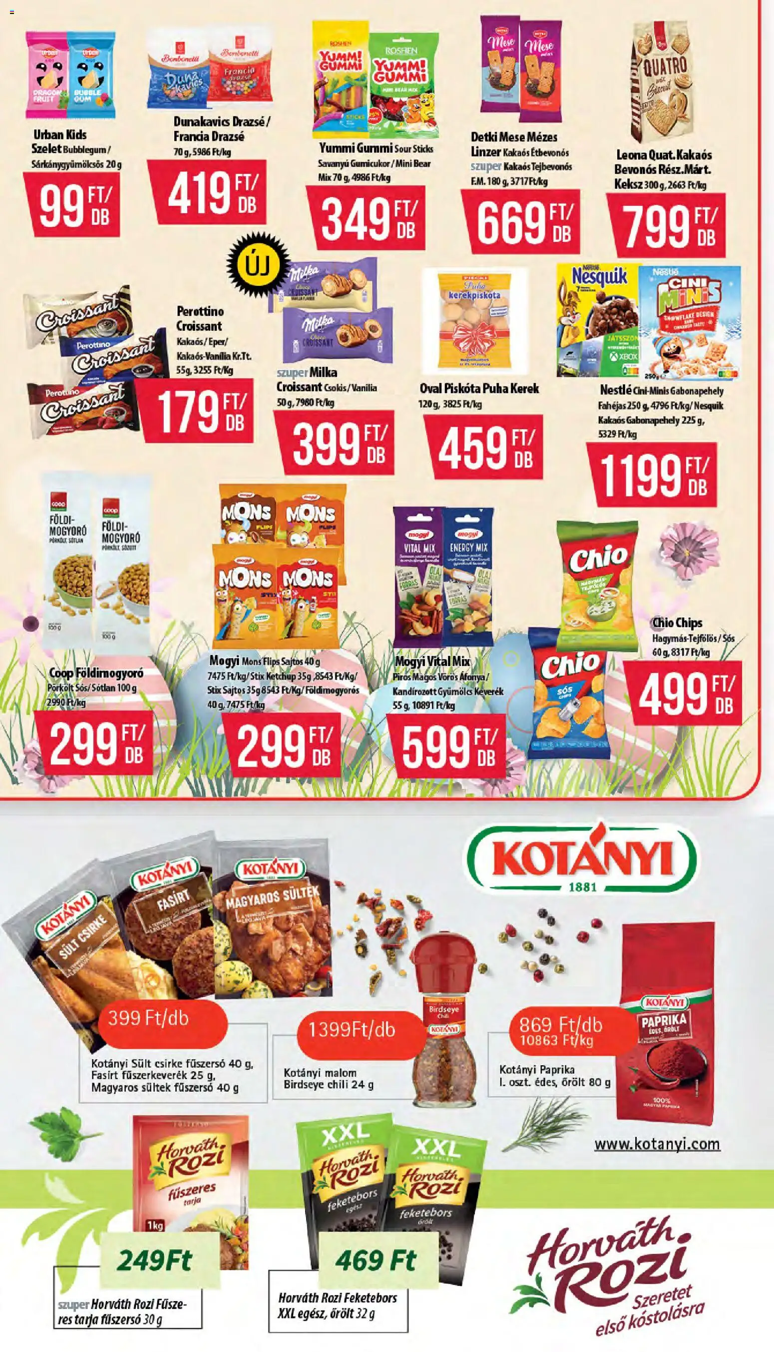 COOP akciós ujság - amely érvényes a következő dátumtól: 19.03.2026 | Oldal: 6 | Termékek: Chips, Gabonapehely, Xbox, Ketchup