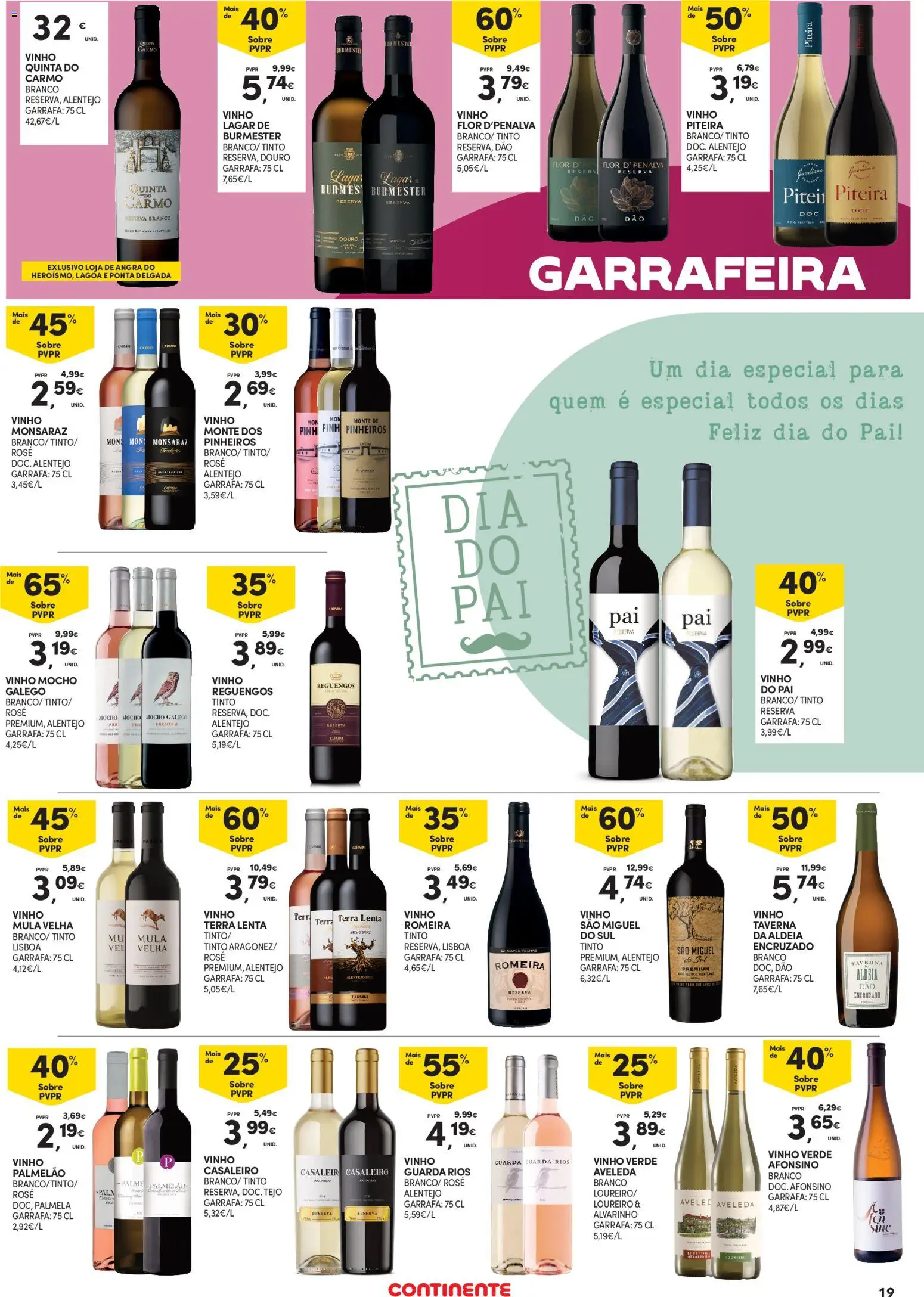 Continente - Açores │ válido de 05.03.2026 | Página: 19 | Produtos: Vinho