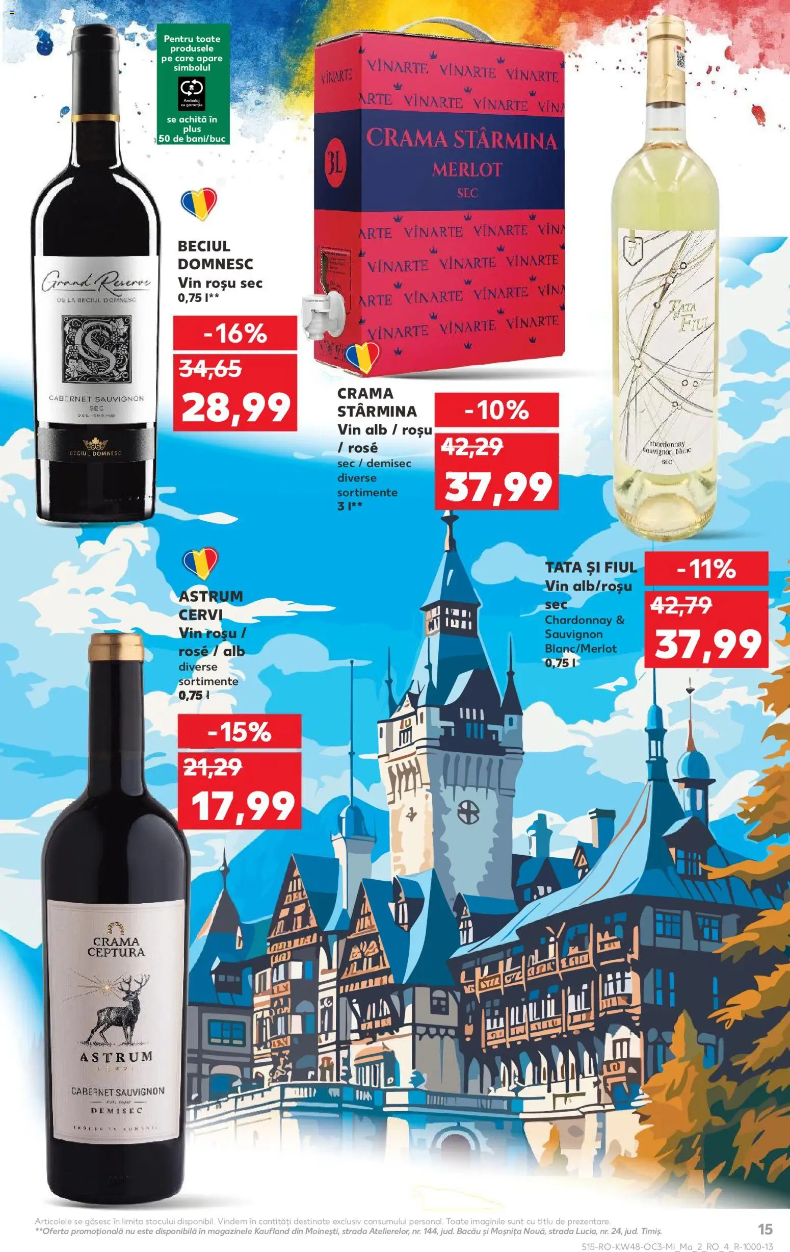 Noul catalog Kaufland – valabil de la 26.11.2025 | Pagină: 15 | Produse: Vin