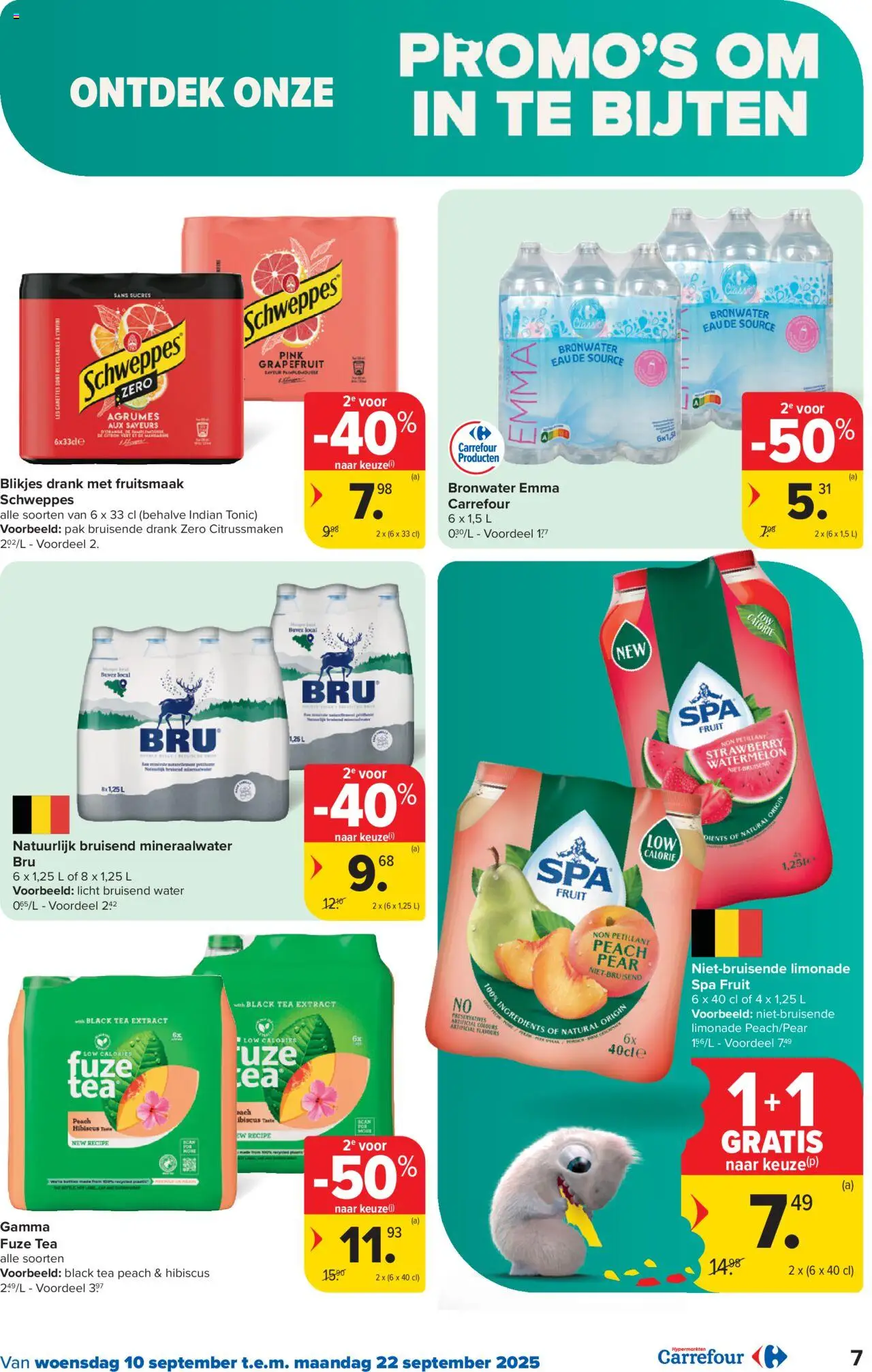  | Pagina: 7 | Producten: Limonade, Fruit, Grapefruit, Mineraalwater