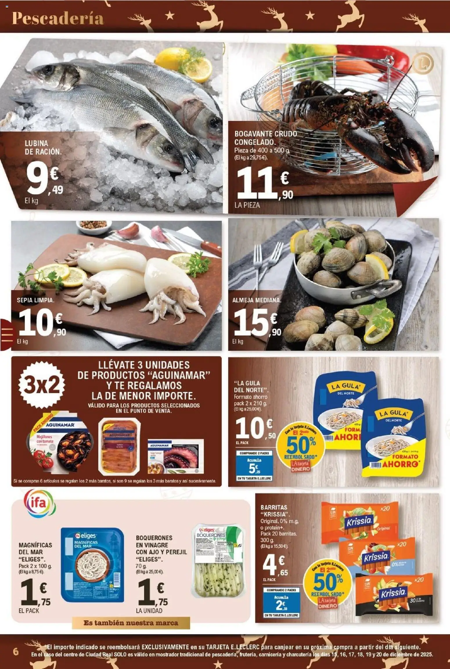 E.Leclerc folleto │ válido desde el 15.12.2025 | Página: 6 | Productos: Té, Δεξαμενή