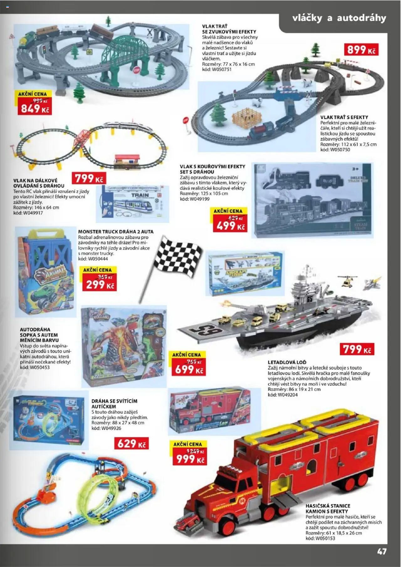 Wiky katalog - Vánoce 2025 od 14.10.2025 | Strana: 47 | Produkty: Monster, Vláčky, Deluxe, Autodráha