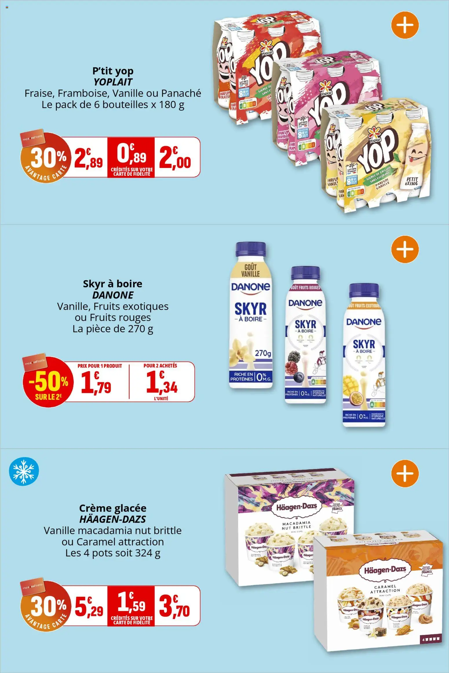 {H1} | Page: 11 | Produits: Fraise, Lait, Skyr, Crème