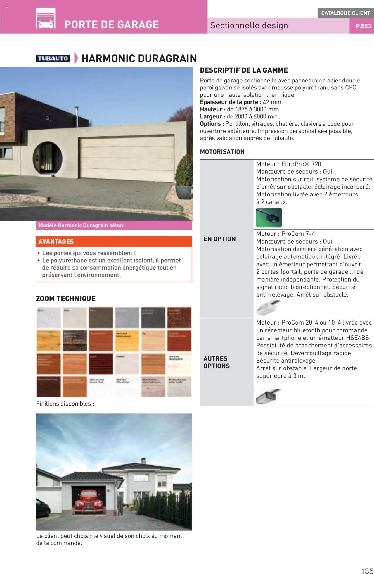  | Page: 135 | Produits: Radio, Mousse, Porte, Portes