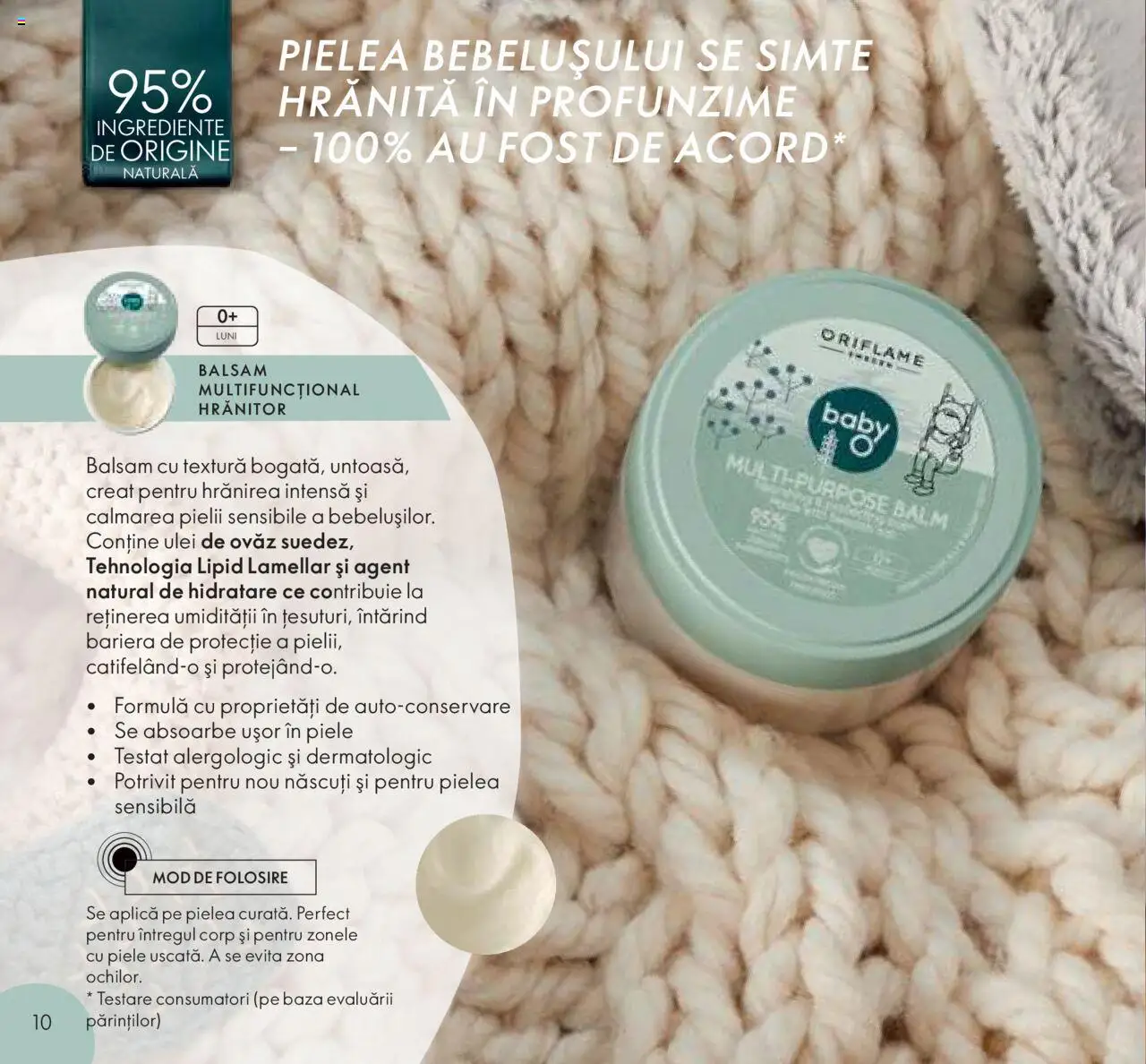 Oriflame catalog - Ghid Baby O – valabil de la 10.03.2022 | Pagină: 10