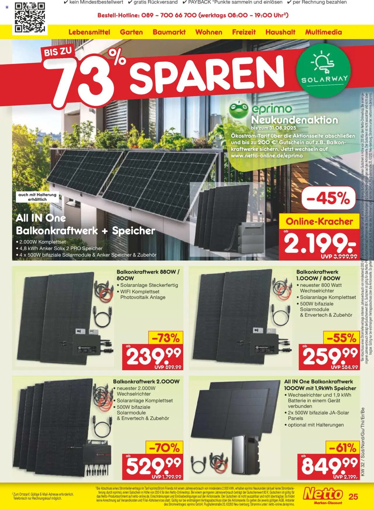 Netto Marken-Discount Prospekt 	 - gültig ab dem 04.08.2025 | Seite: 41 | Produkte: Batterie