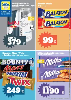 Family Diszkont Akciós újság - amely érvényes a következő dátumtól: 20.11.2025