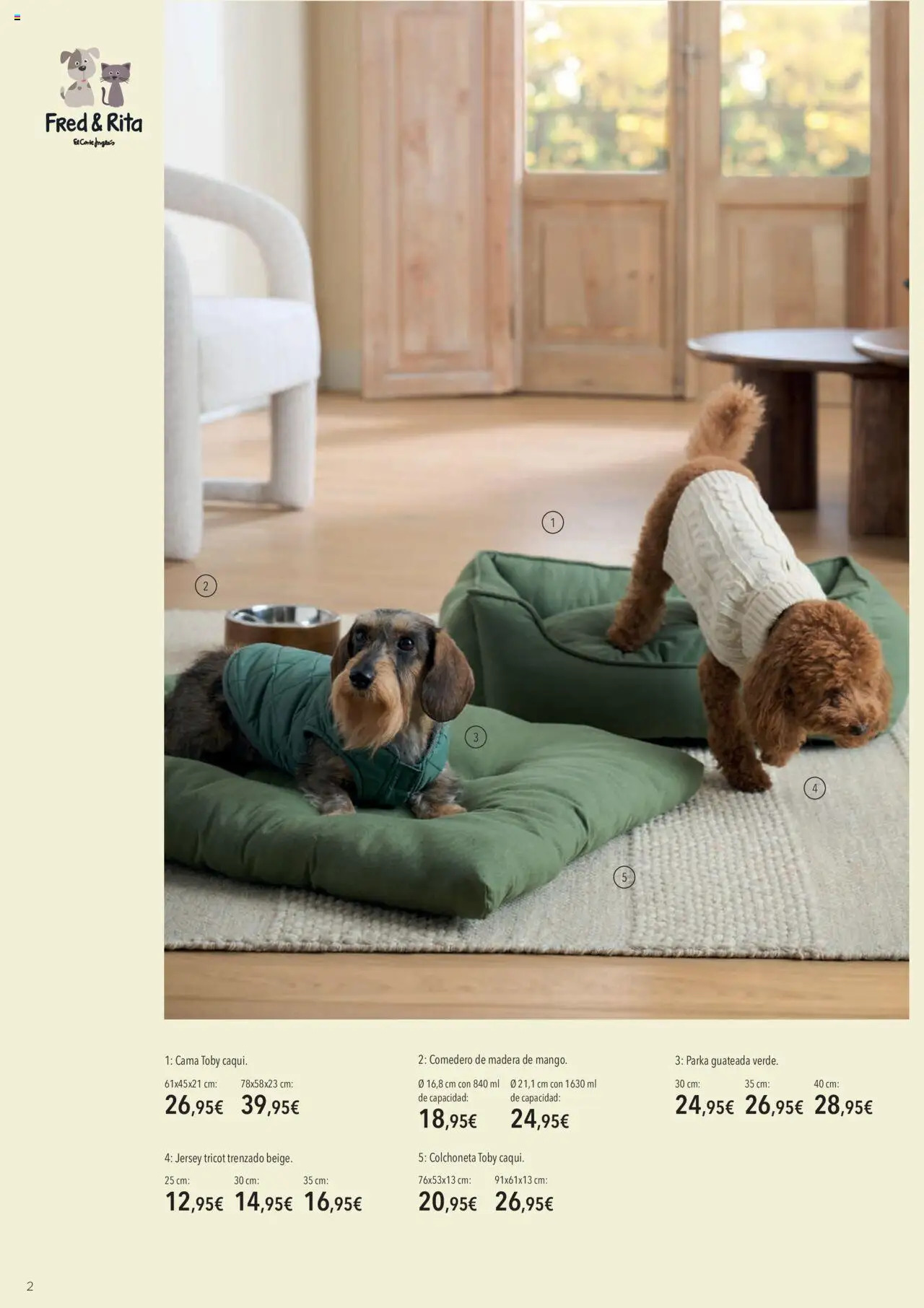 El Corte Inglés ofertas │ válido desde el 01.10.2025 | Página: 2 | Productos: Cama, Colchoneta