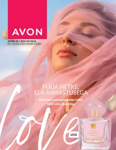 AVON kliendilehe eelvaade alates 01.05.2026