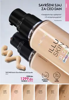 Oriflame katalog Januar 2026 - pregled Oriflame kataloga - važi od 31.12.2025 | Strana: 35 | Proizvode: Tečni puder, Šminka, Puder, Voda