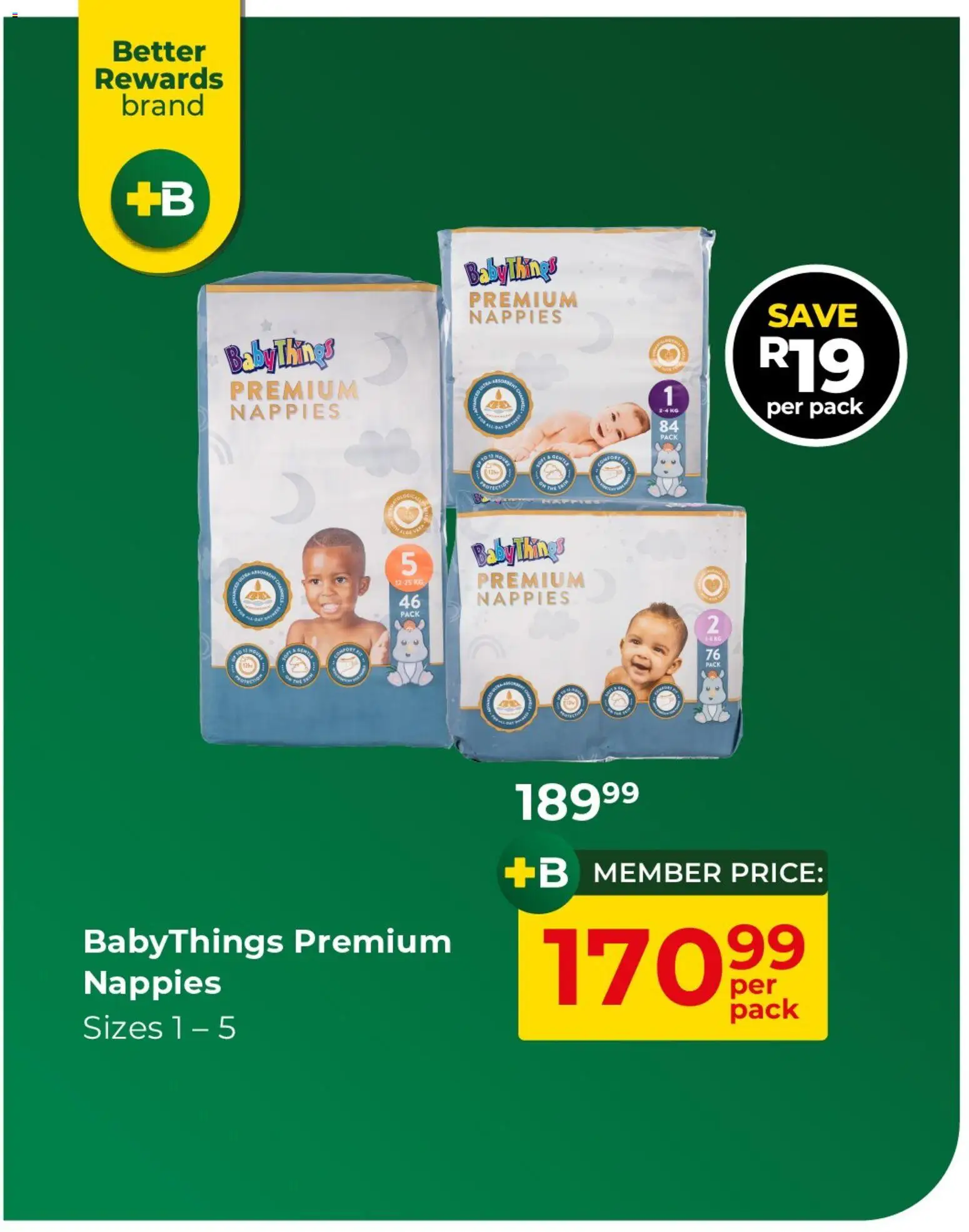 New Baby City catalogue – valid from 26.01.2026 | Page: 1 | Products: Nappies