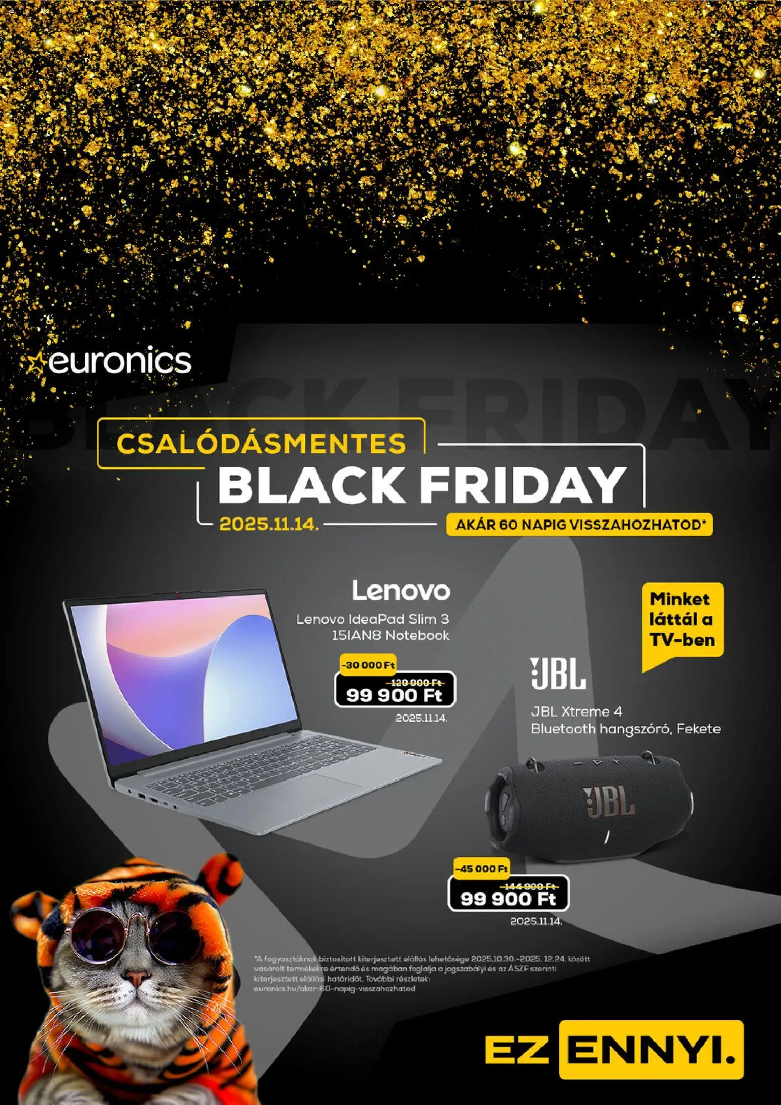 Euronics akciós ujság - amely érvényes a következő dátumtól: 14.11.2025 | Oldal: 2