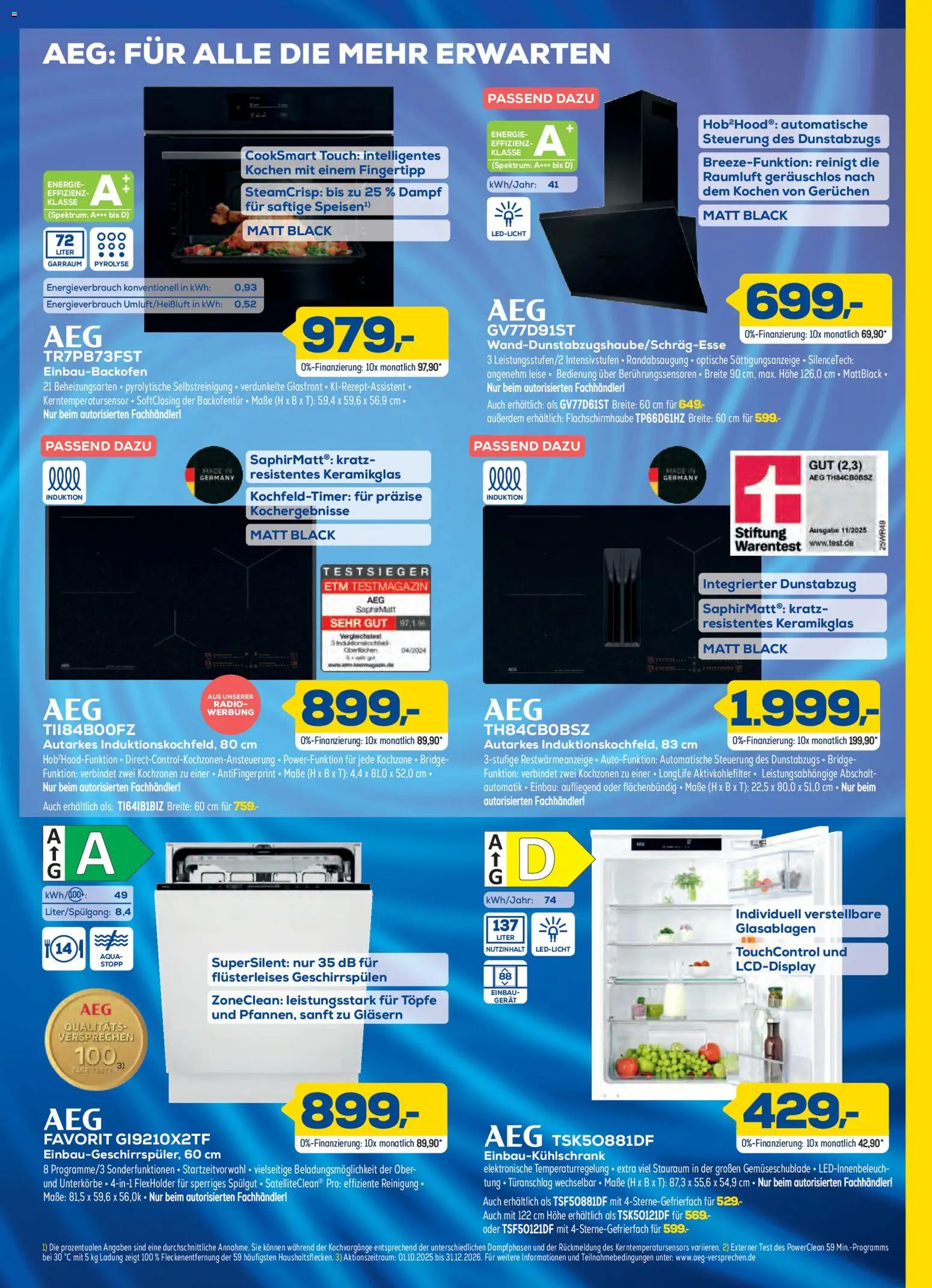 Euronics Prospekt 	 – gültig ab 25.02.2026 | Seite: 15 | Produkte: AEG, Dunstabzug, Radio