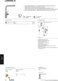 Blanco leták platný od 01.02.2025 | Strana: 382 | Produkty: Moderné kuchyne, Ventil, Kuchyne