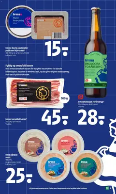 Irmas tørsaltet bacon*, 300 g. 1 bakke. gyldig fra 26.03.2026 | Side: 27