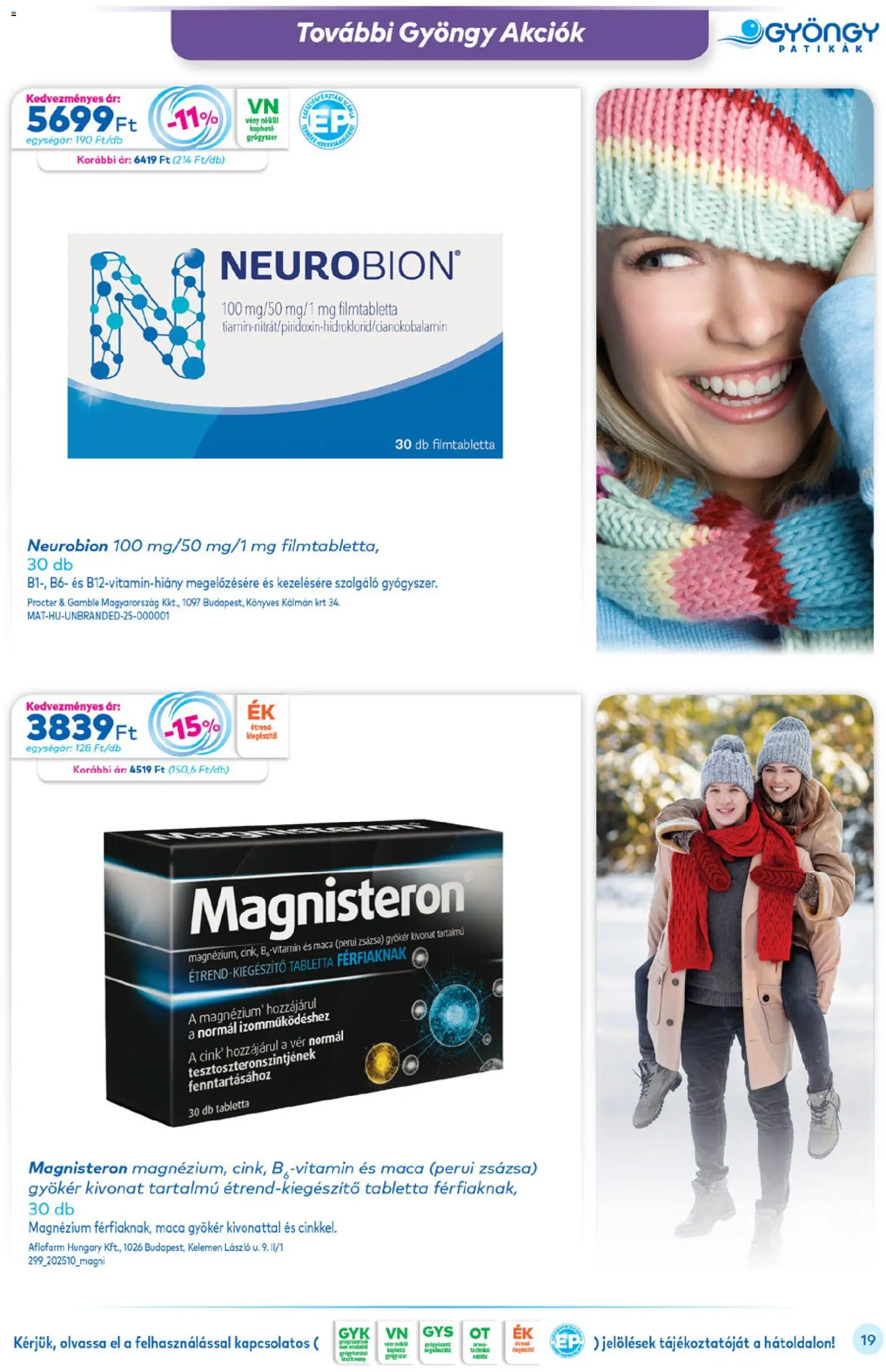 Gyöngy Patikák akciós ujság - amely érvényes a következő dátumtól: 01.12.2025 | Oldal: 19