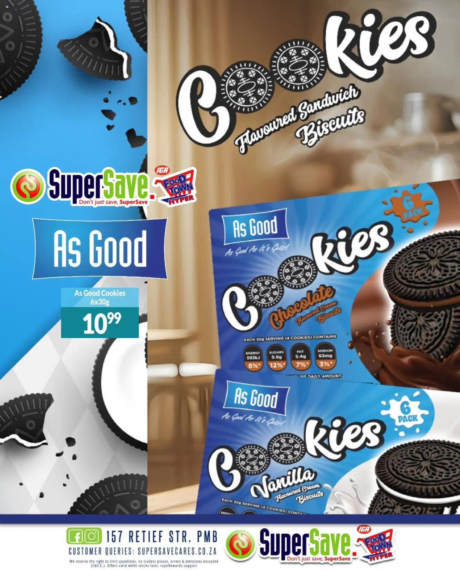New Super Save catalogue – valid from 04.03.2026 | Page: 1 | Products: Biscuits, Chocolate, Cream, Cookies