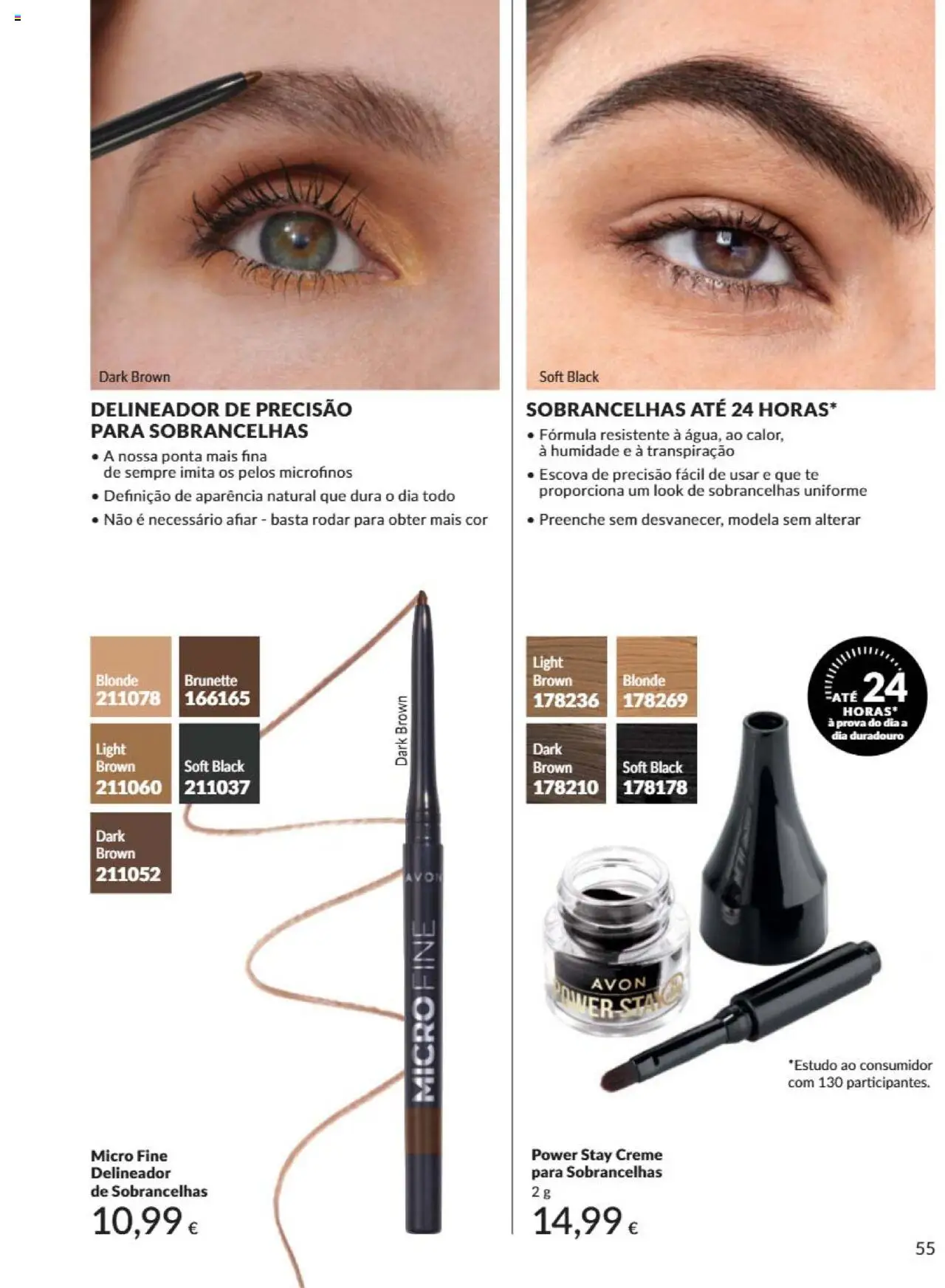 Catálogo Avon Campanha 6 │ válido de 01.06.2025 | Página: 55 | Produtos: Delineador, Creme