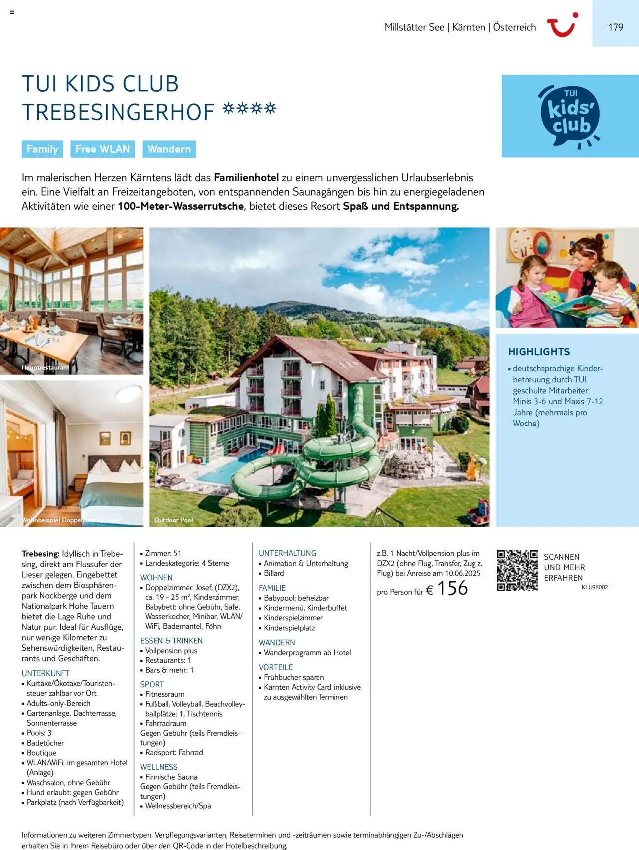 TUI Prospekt 	 – gültig ab 01.11.2024 | Seite: 179 | Produkte: Babybett, Föhn