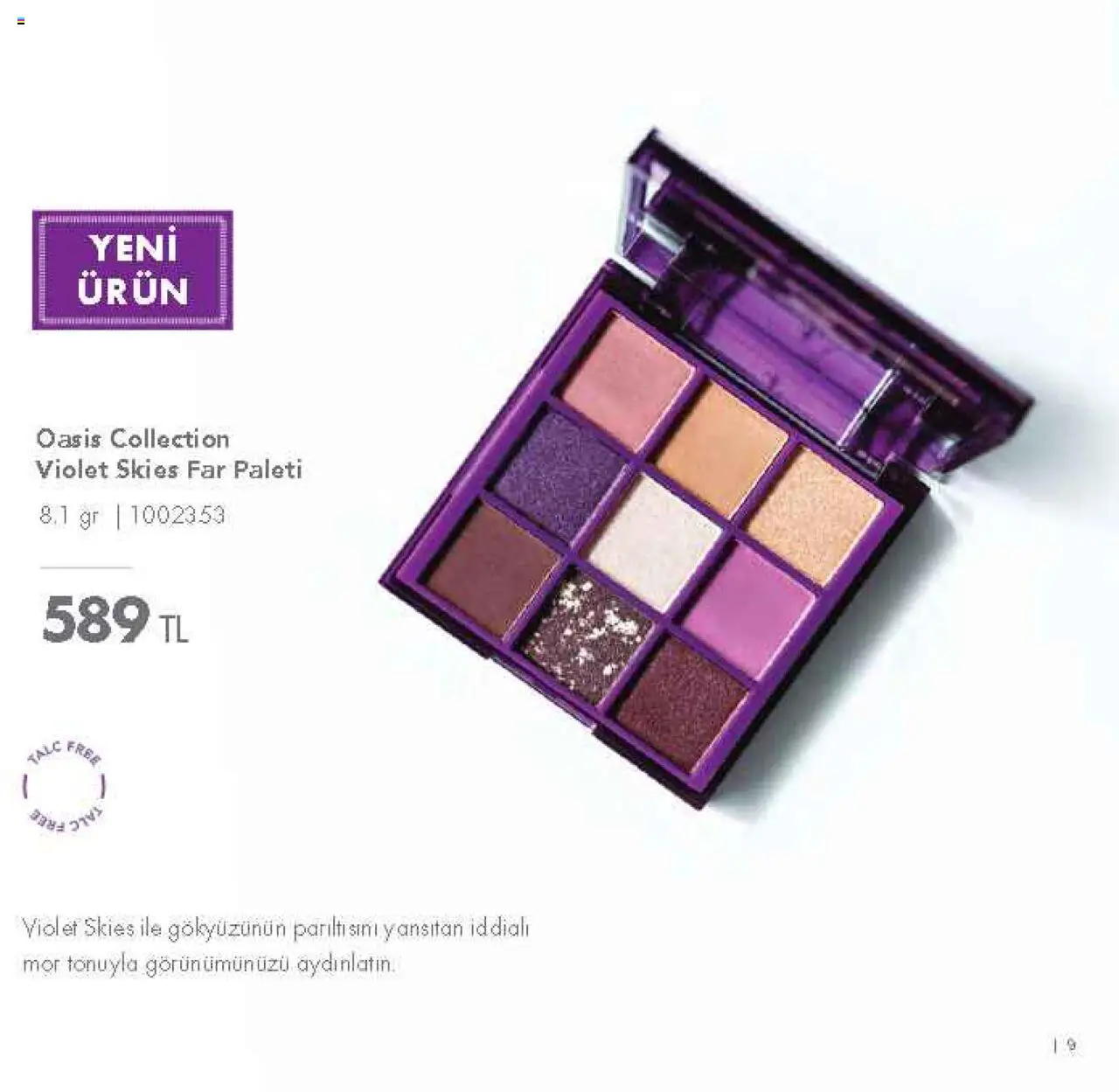 Farmasi Katalog - 01.09.2025 tarihinden itibaren geçerlidir | Sayfa: 9