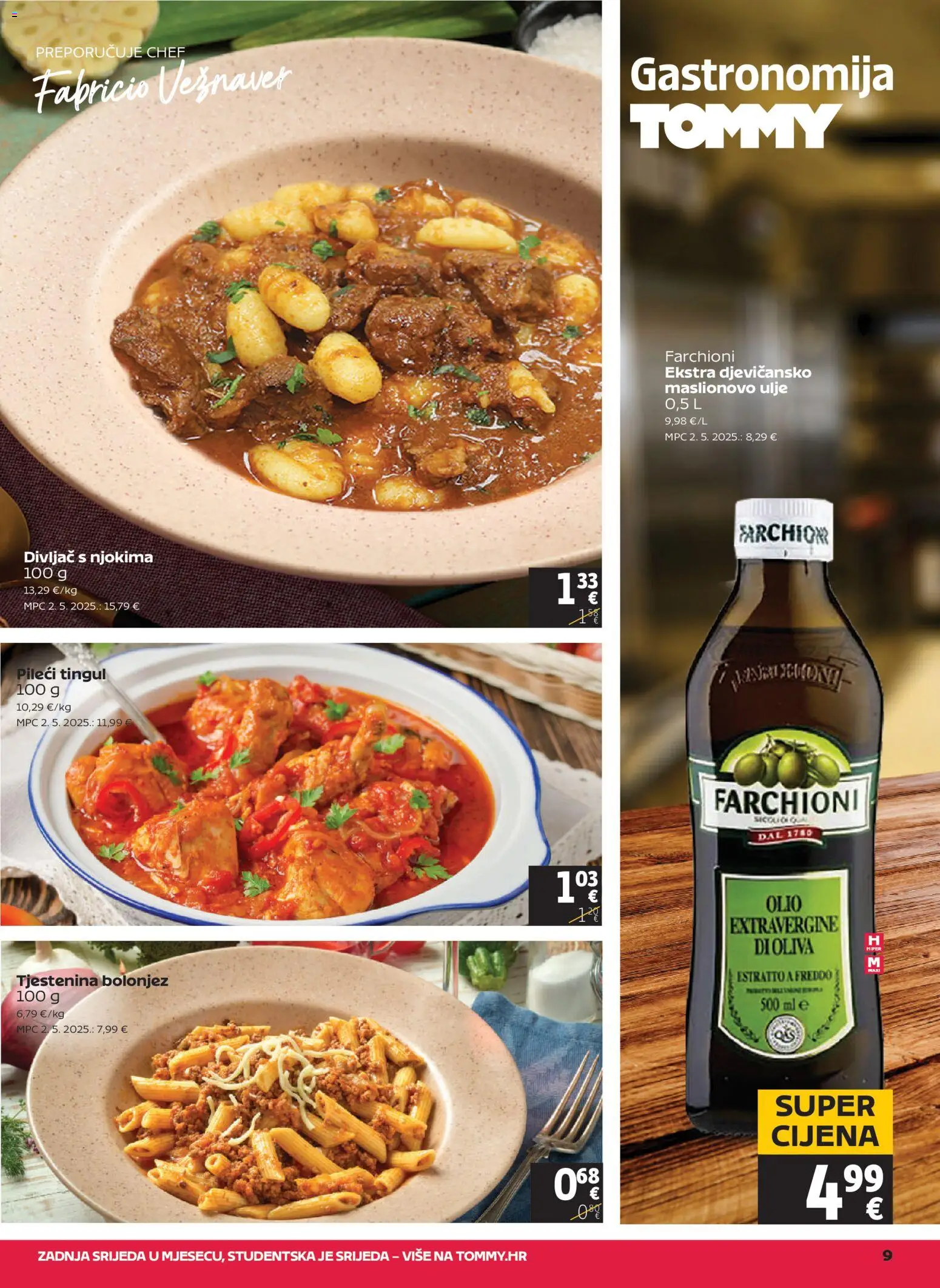 Tommy katalog | vrijedi od 22.01.2026 | Stranica: 9 | Proizvodi: Ulje, Tjestenina
