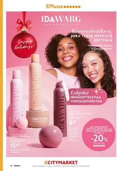 K-Market-mainoslehti voimassa 03.12.2025 alkaen | Sivu: 76 | Tuotteet: Vartalovoi, Mousse