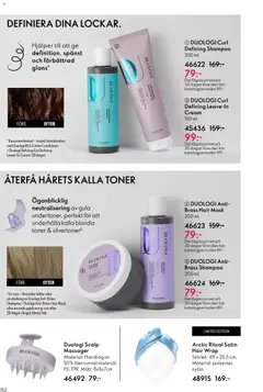 DUOLOGI Anti-Brass Hair Mask, 200 ml. - Förhandsvisning av reklamblad från butik Oriflame aktuell från 11.03.2026 | Sida: 152 | Produkter: Mask
