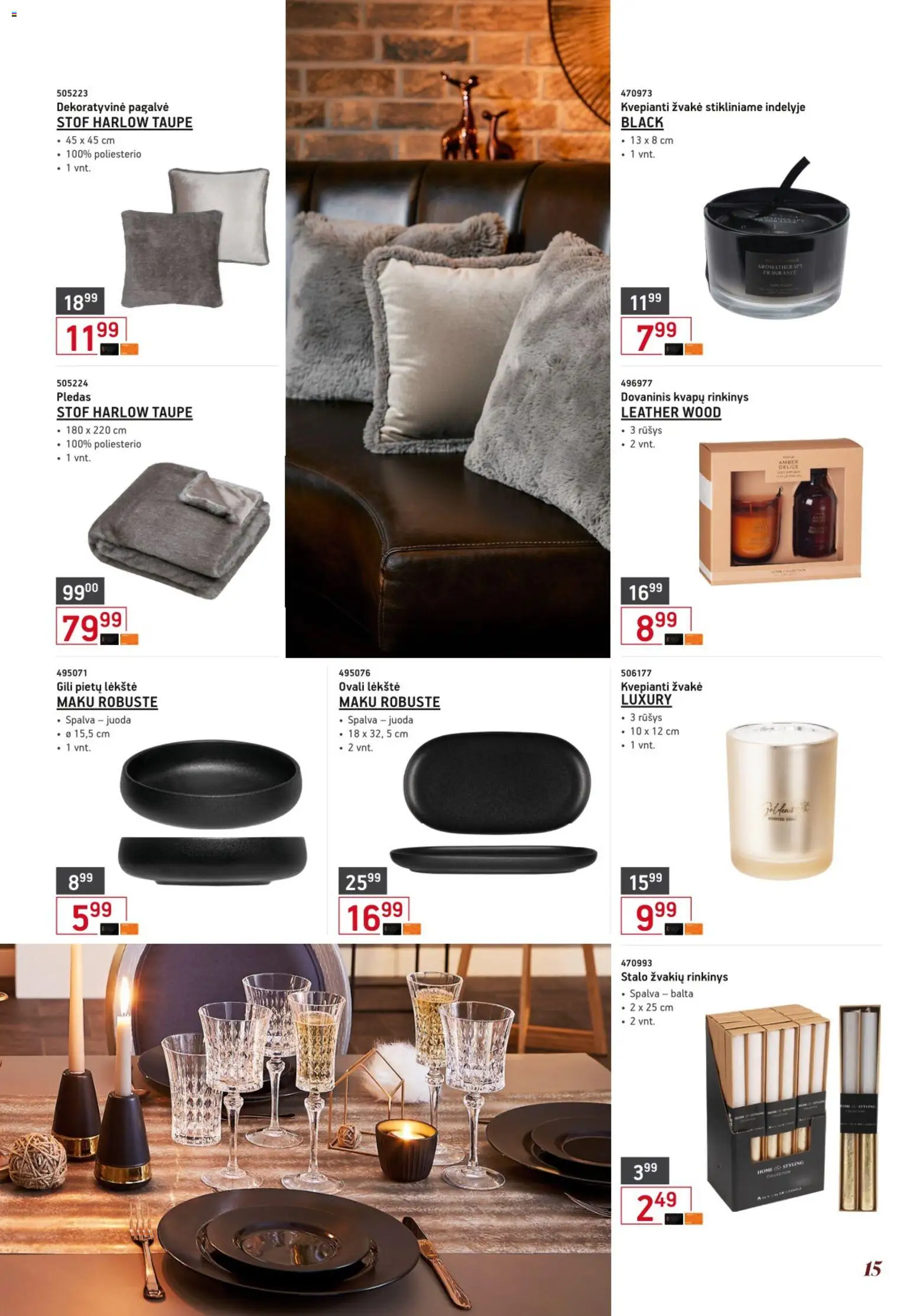 ERMITAŽAS akcijos nuo 01.12.2025 | Puslapis: 15 | Prekių: Lėkštė, Pagalvė, Pledas