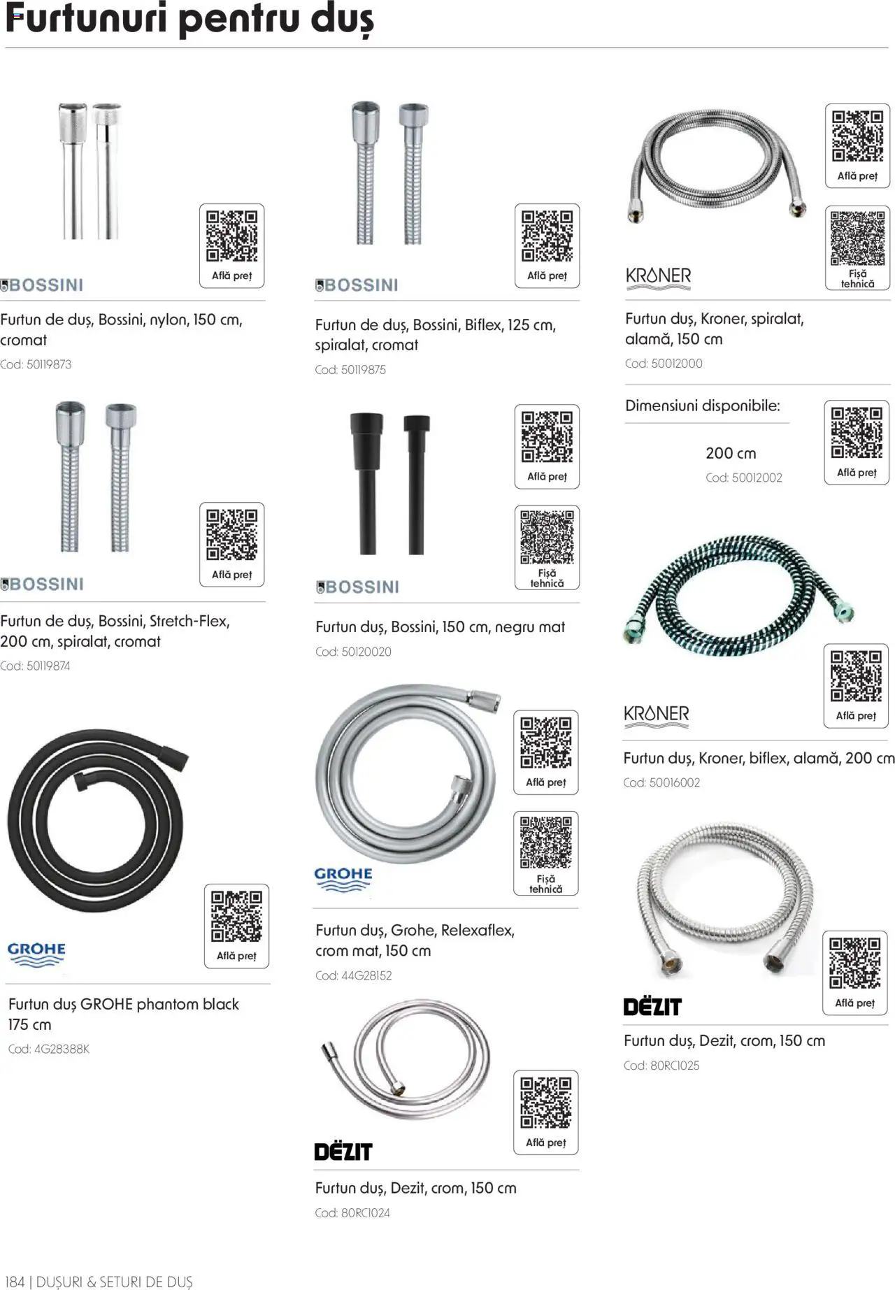 Catalog Romstal – valabil de la 25.11.2024 | Pagină: 184 | Produse: Duș