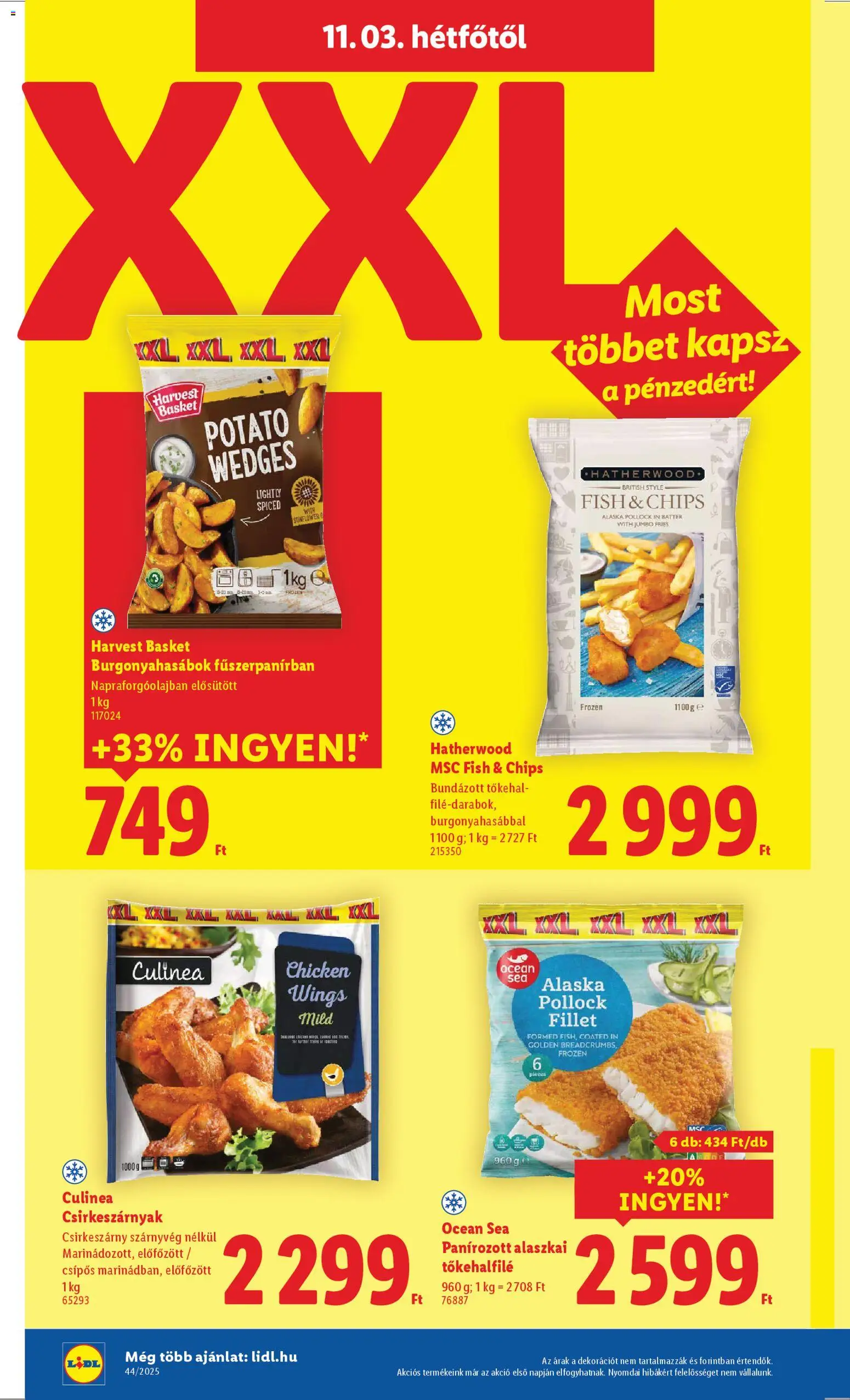 Lidl akciós ujság - amely érvényes a következő dátumtól: 30.10.2025 | Oldal: 52 | Termékek: Chips, Alaszkai tőkehalfilé