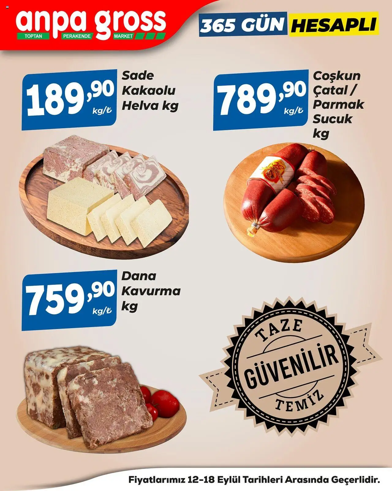 Anpa Gross Katalog - 12.09.2025 tarihinden itibaren geçerlidir | Sayfa: 3 | Ürünler: Çatal, Sucuk