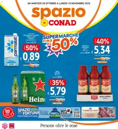 Anteprima del volantino Volantino Spazio Conad	 valido a partire dal 28.10.2025