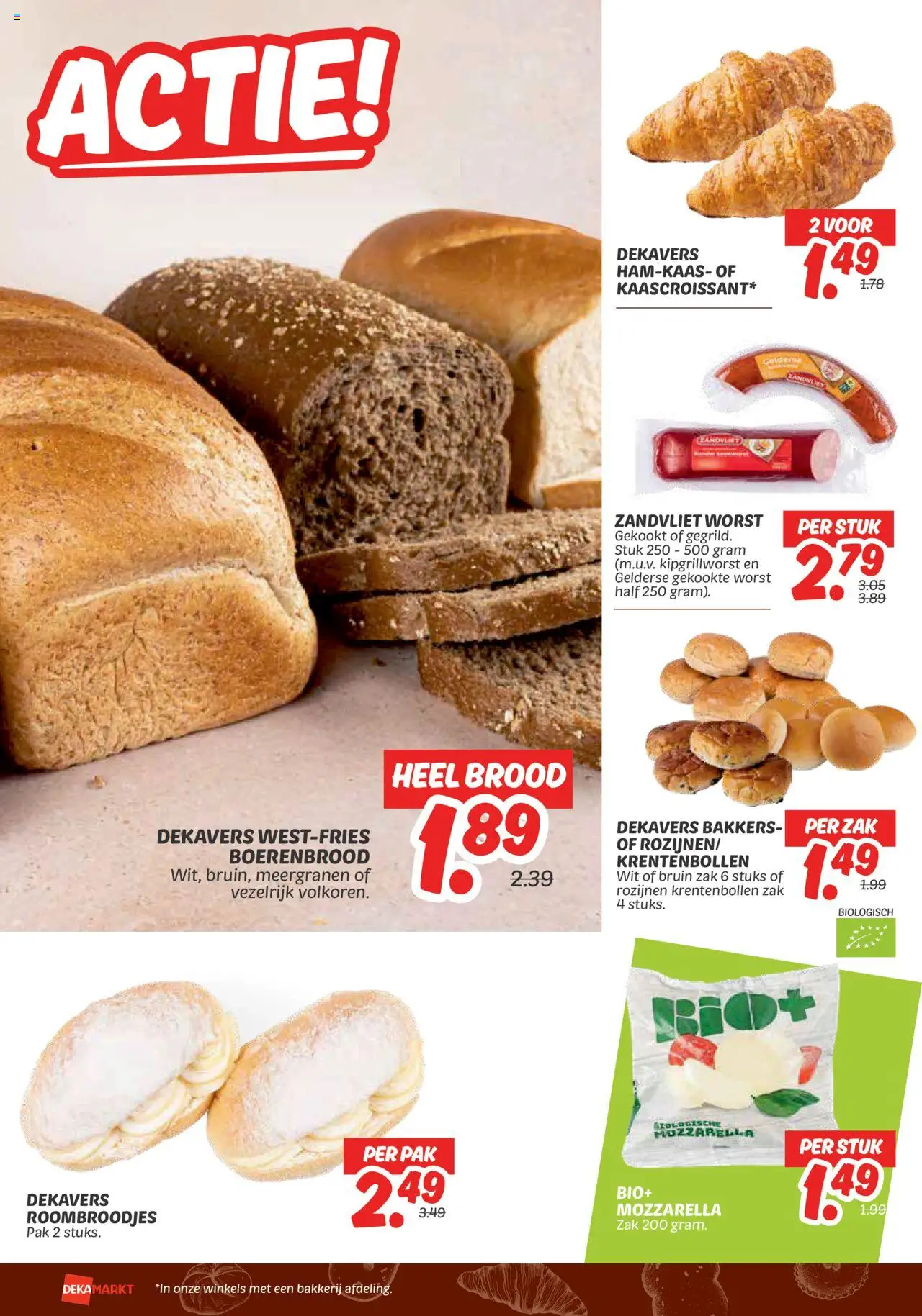  | Pagina: 14 | Producten: Worst, Rozijnen, Zak, Mozzarella