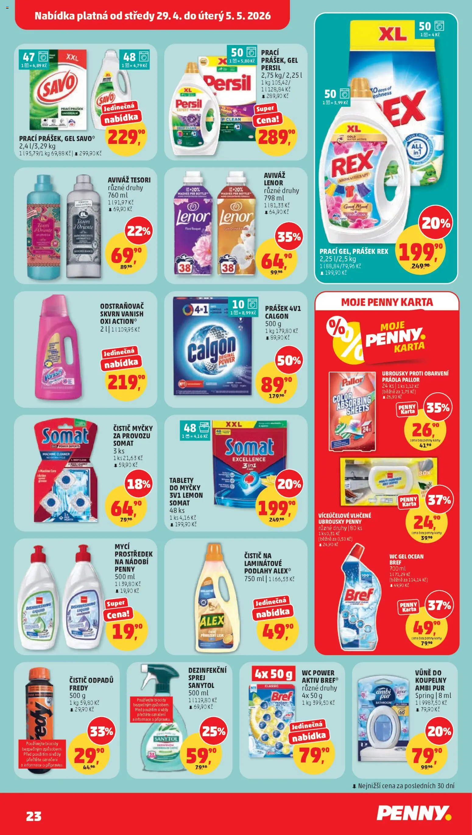 Penny Market leták od 29.04.2026 | Strana: 23