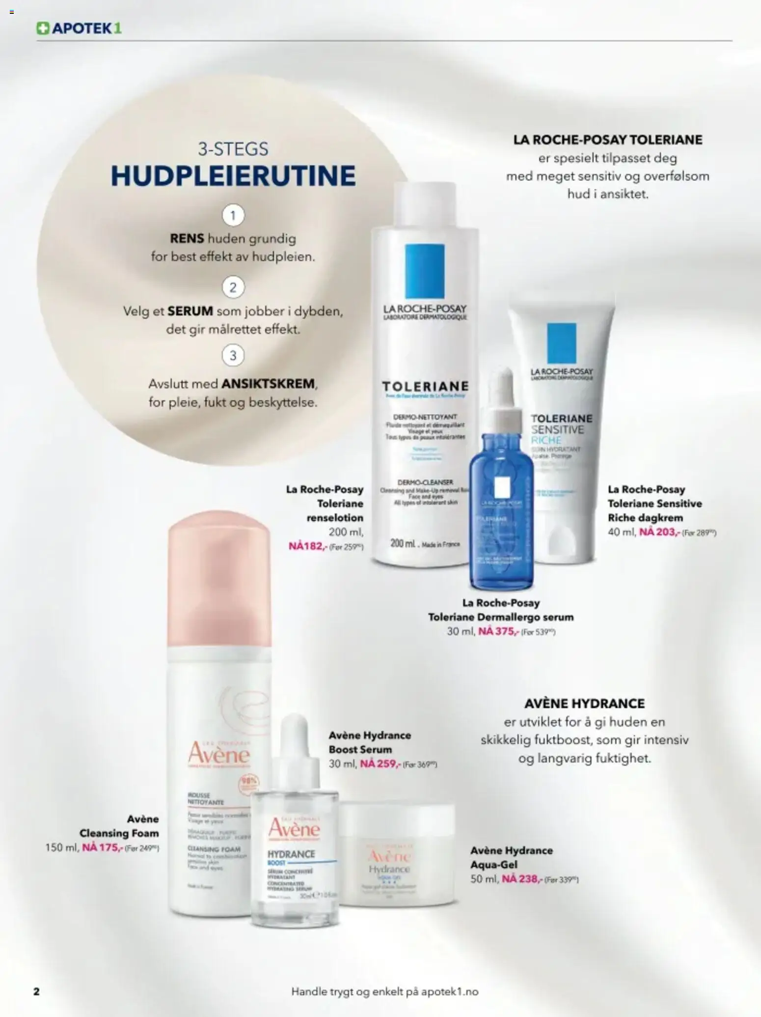 {H1} | Side: 2 | Produkter: Dagkrem, Øl, Сушильные машины