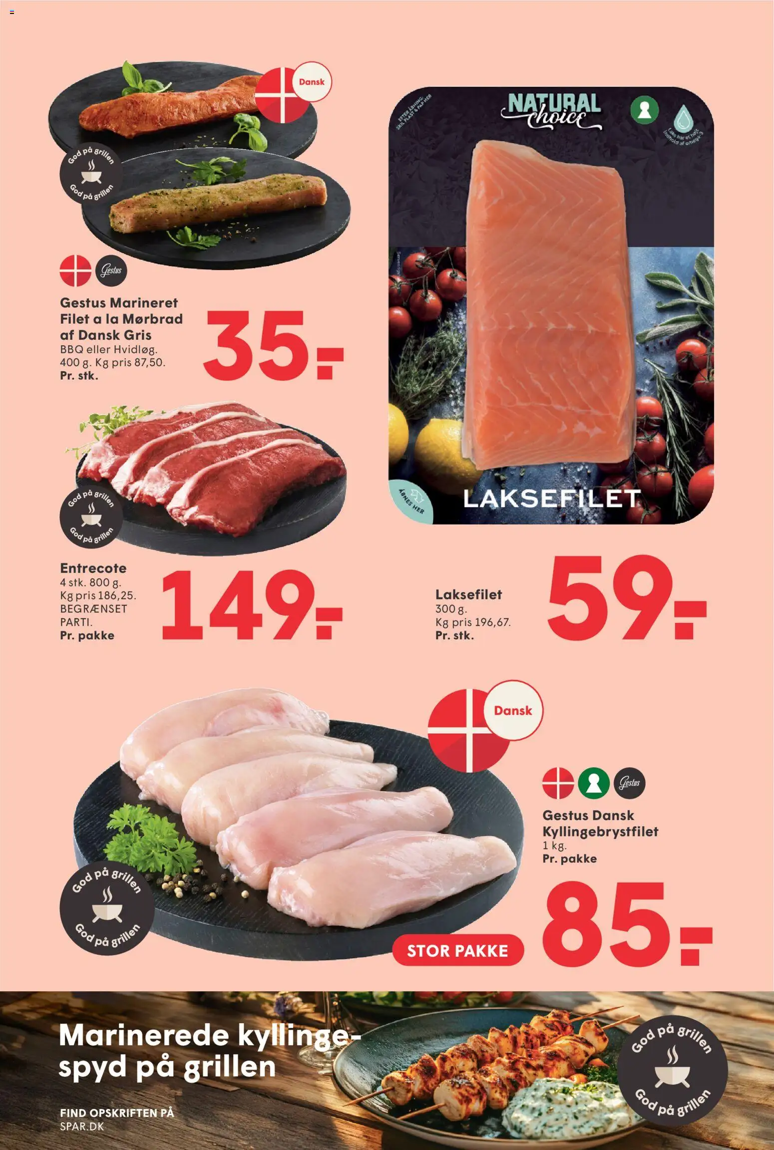 Spar tilbudsavis – gyldig fra 01.05.2026 | Side: 4 | Produkter: Entrecote