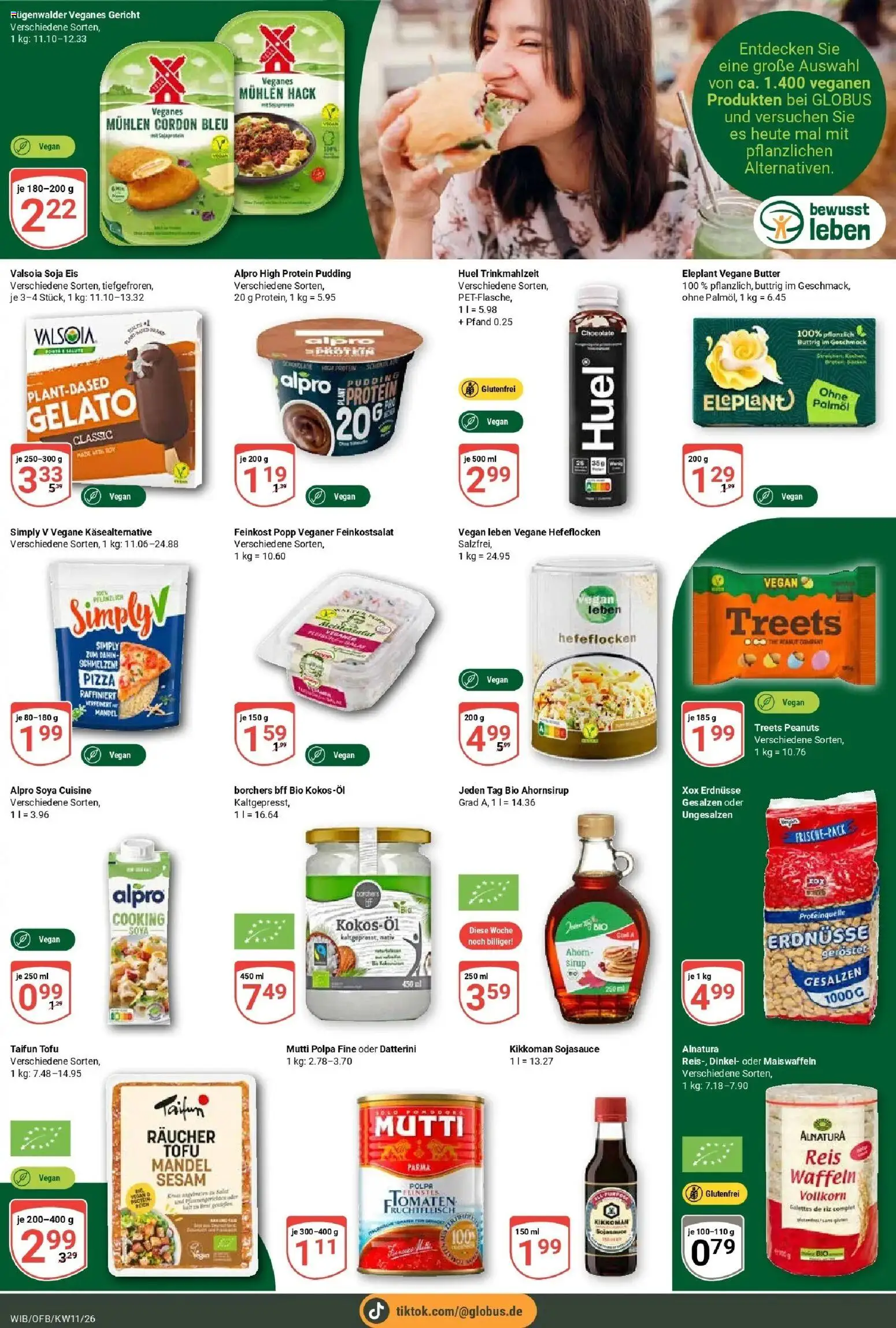 Globus prospekt Wiesbaden-Nordenstadt	 – gültig ab 09.03.2026 | Seite: 17 | Produkte: High protein pudding, Sirup, Reis, Eis