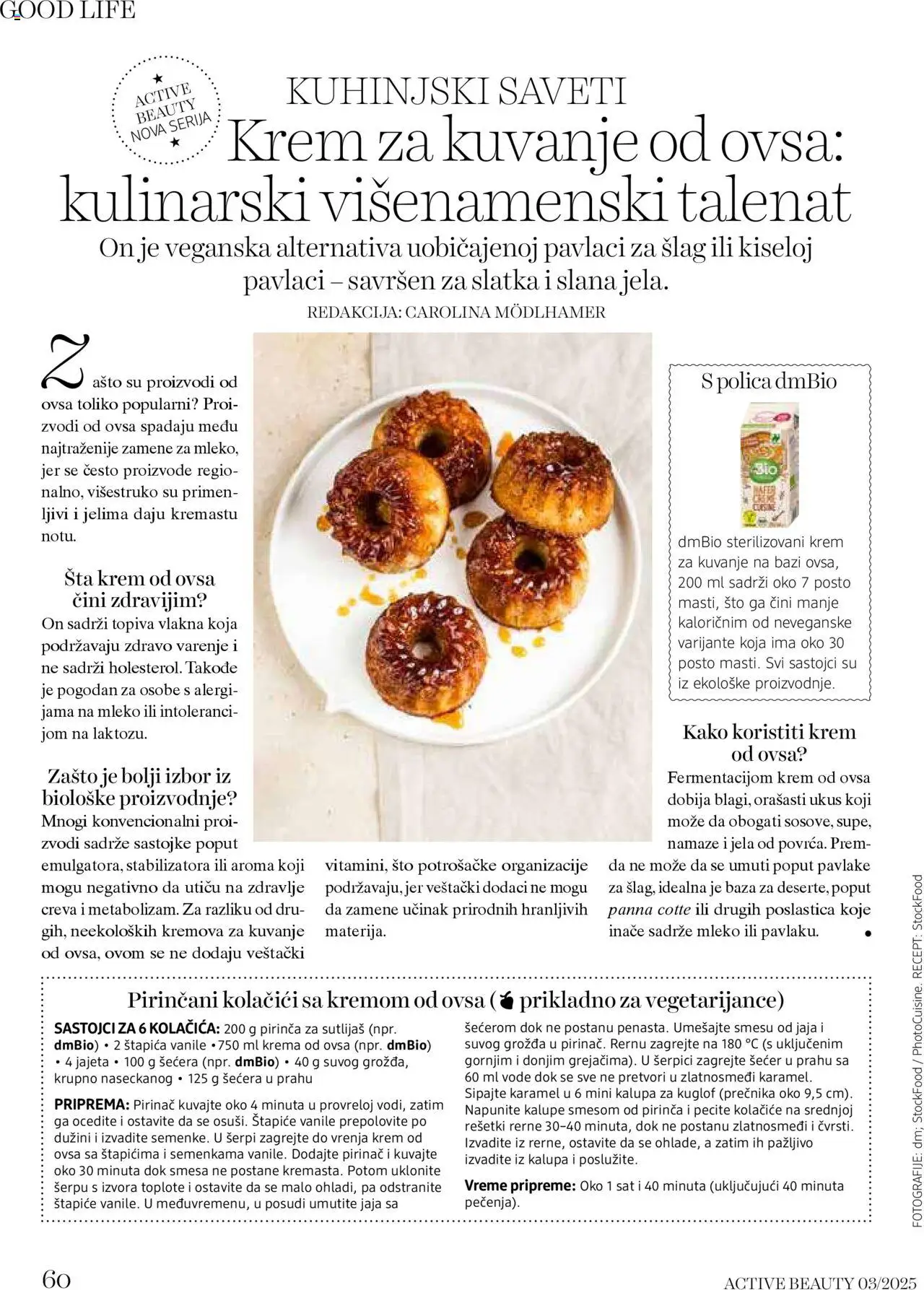 DM Drogerie katalog - važi od 05.08.2025 | Strana: 60 | Proizvode: Kolačići, Sto, Šećer, Rice cakes