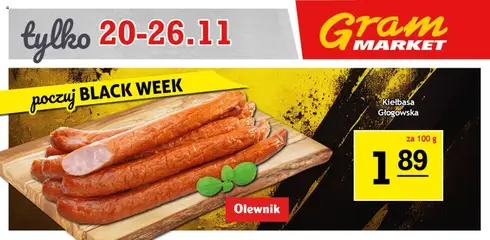 Pogląd oferty "Gram Market Black Friday" - ważna od 20.11.2025