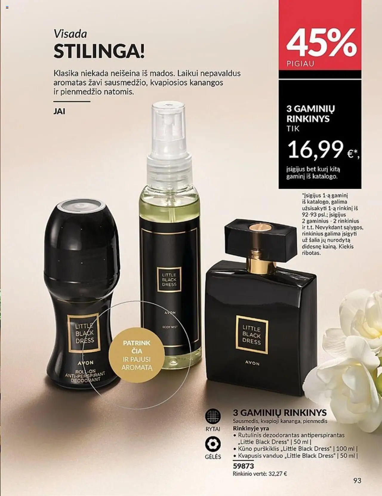 AVON leidinys│galioja nuo 01.07.2025 | Puslapis: 93 | Prekių: Kvapusis vanduo, Rutulinis dezodorantas, Dezodorantas, Antiperspirantas