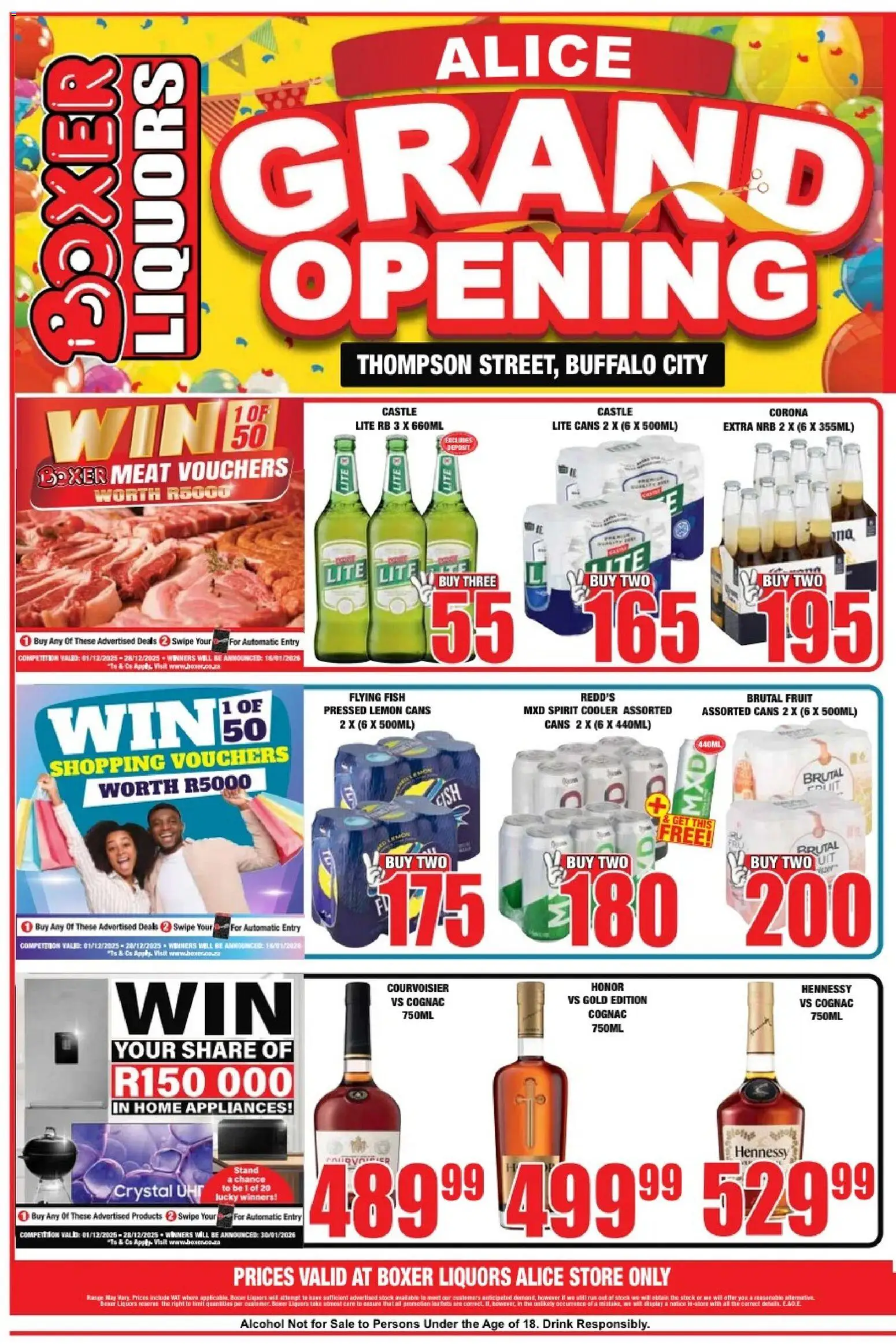 New Boxer catalogue – valid from 11.12.2025 | Page: 4 | Products: Cooler, Stock, Lemon, Ensalada de quino