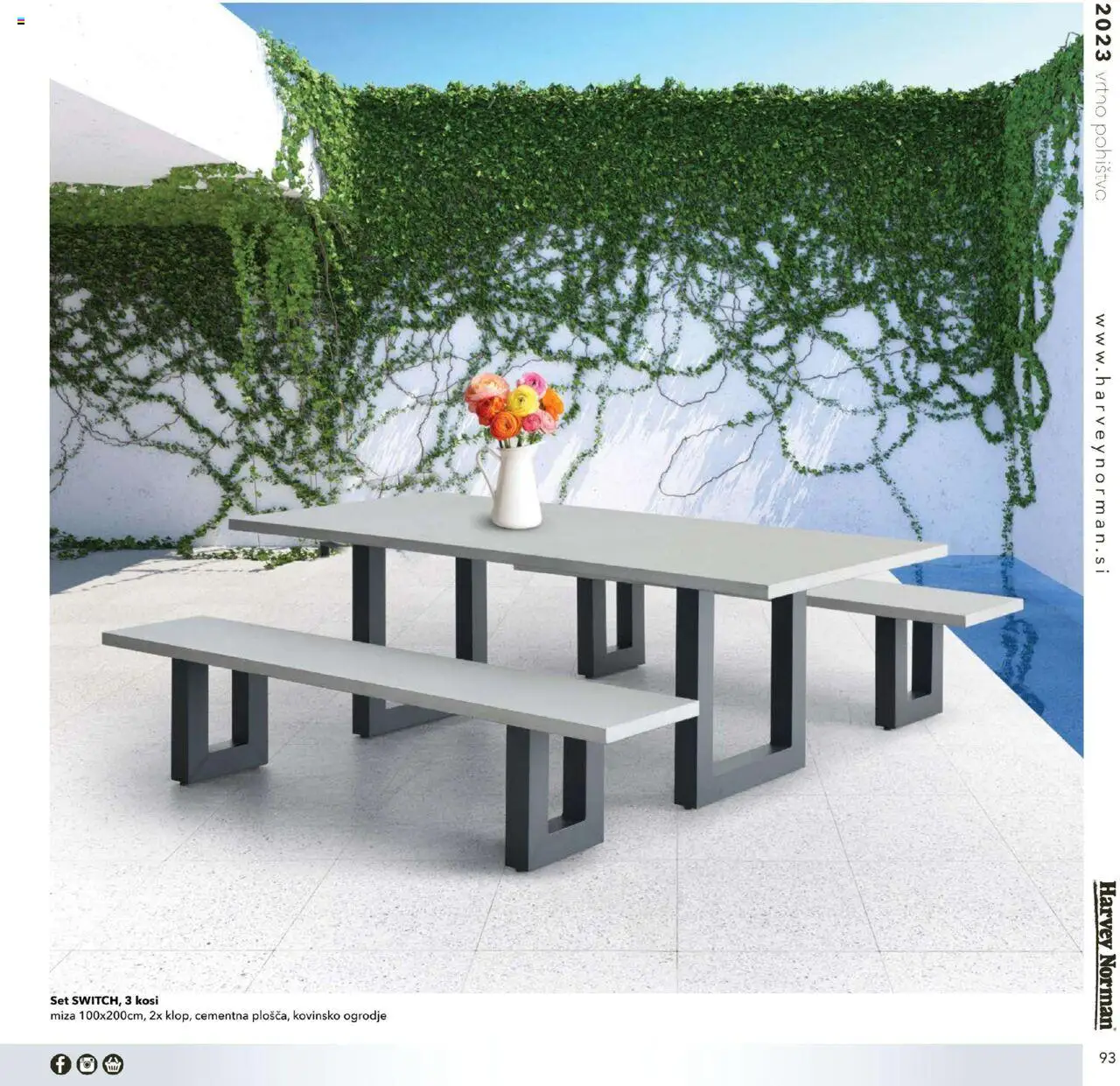 Harvey Norman - Katalog - Vrtno pohištvo │ velja od 01.03.2023 | Stran: 93