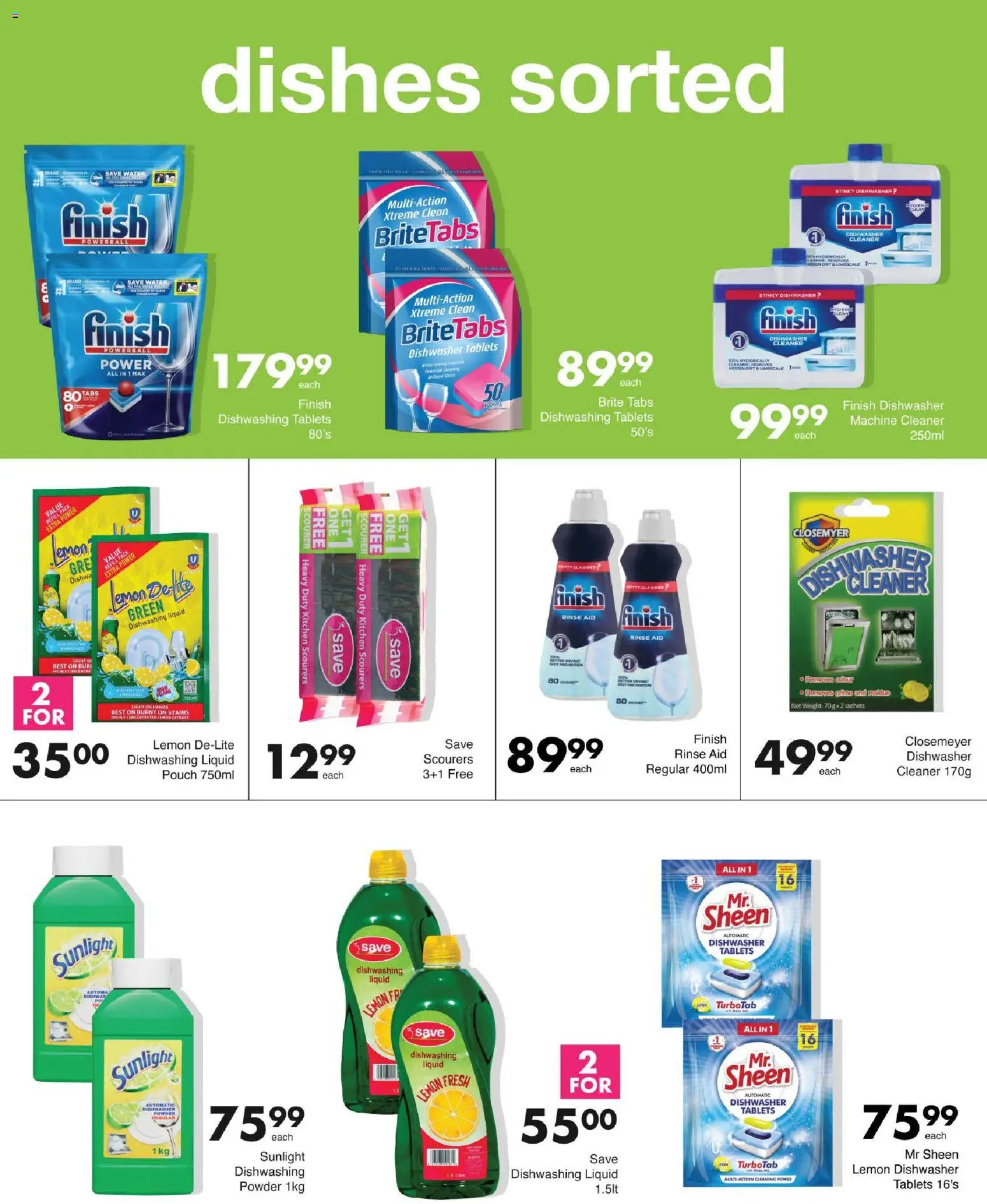New Save catalogue – valid from 29.12.2025 | Page: 50 | Products: Light, Powder, Lemon, Dishwashing liquid