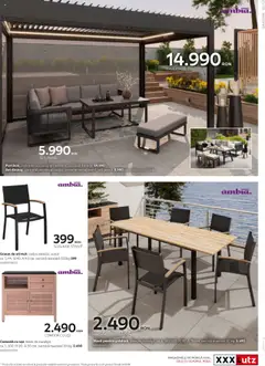Noul catalog XXXLutz – valabil de la 10.03.2025 | Pagină: 7 | Produse: Masă, Scaun, Pavilion, Comodă