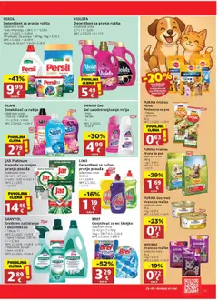 Ribola katalog | vrijedi od 06.08.2025 | Stranica: 15 | Proizvodi: Deterdžent za pranje rublja, Omekšivač, Jar, Persil