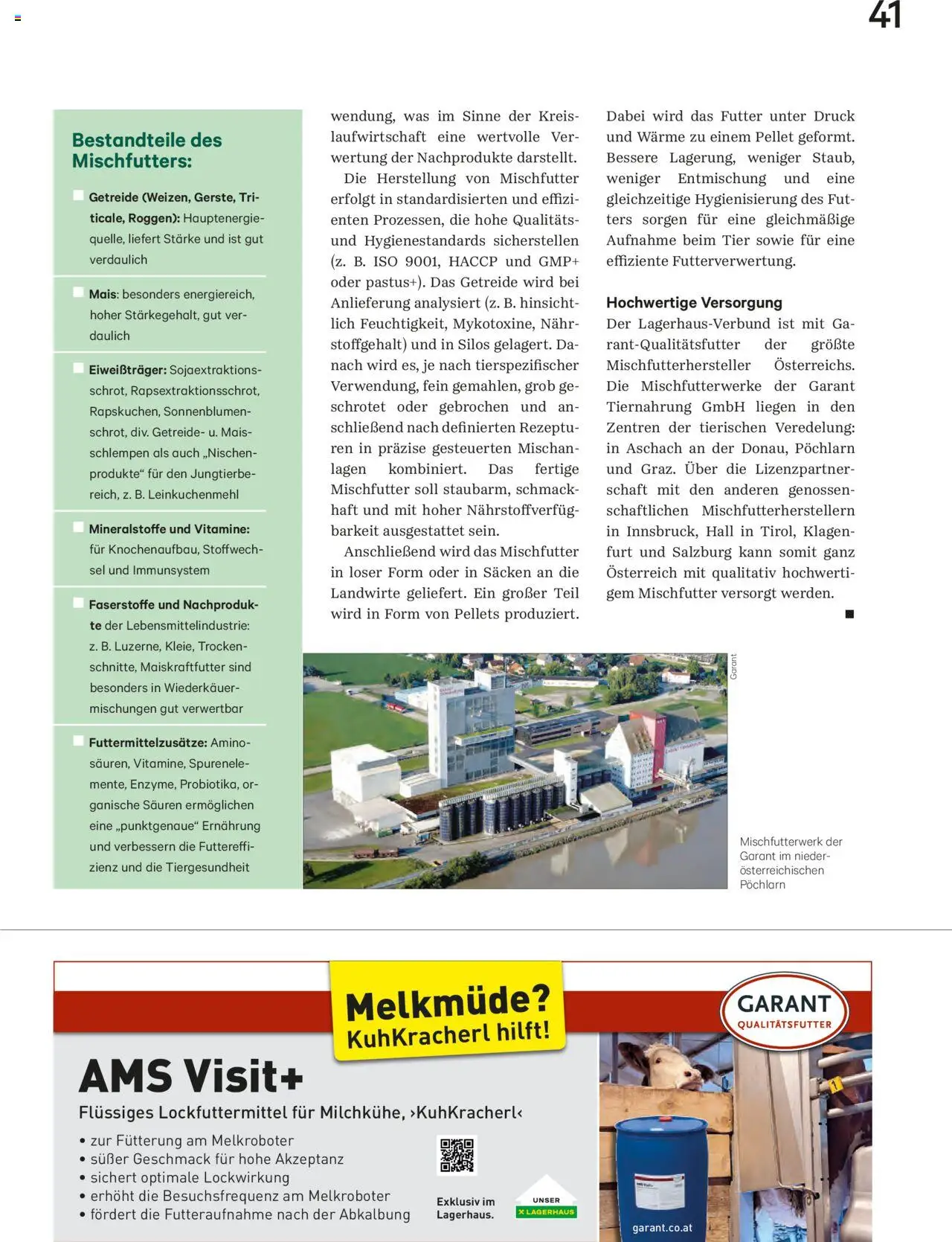 Lagerhaus  Unser Land September 2025 gültig ab 20.08.2025 | Seite: 41 | Produkte: Getreide