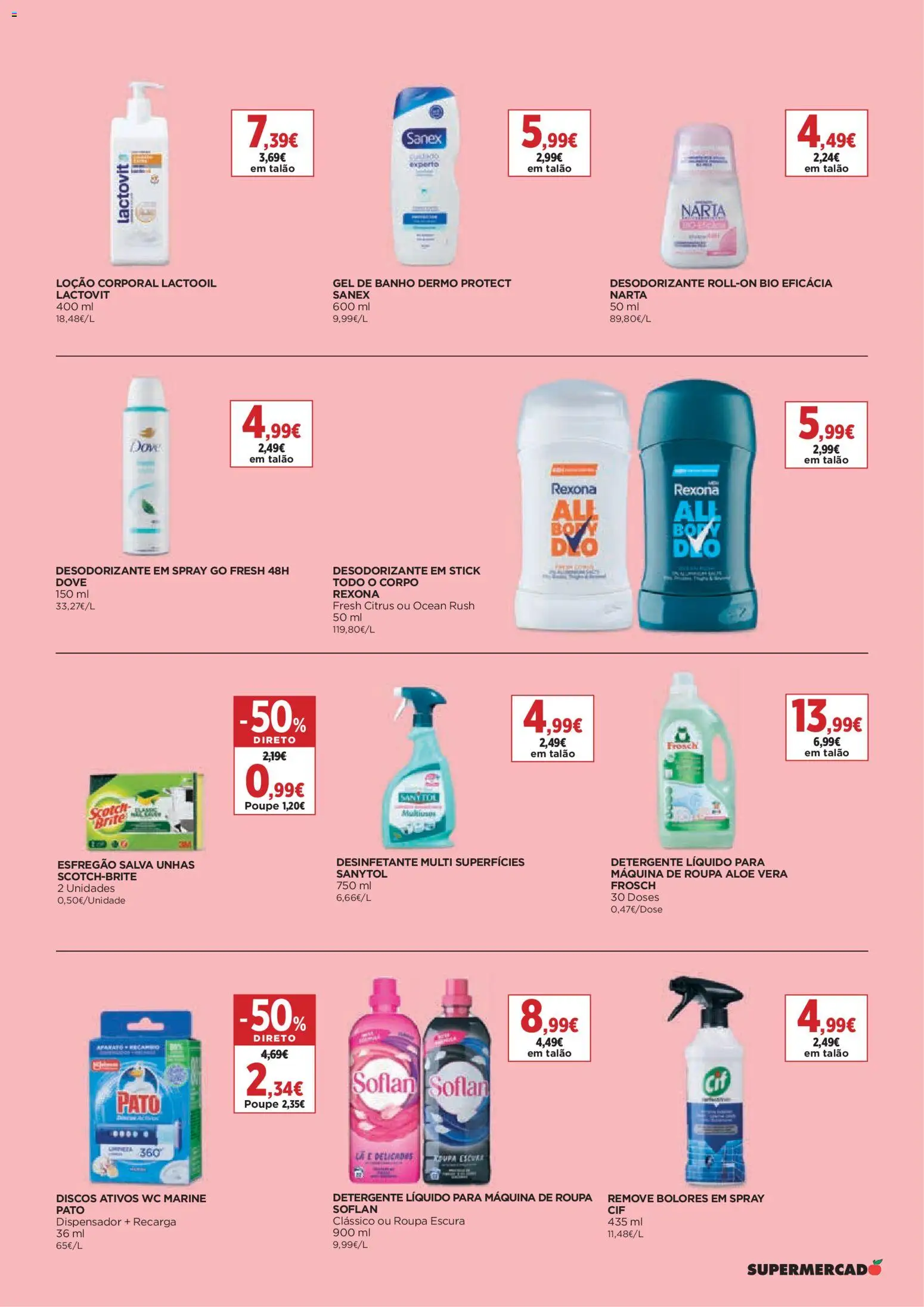 El Corte Ingles folheto │ válido de 01.01.2026 | Página: 7 | Produtos: Esfregão, Gel de banho, Desodorizante, Banho